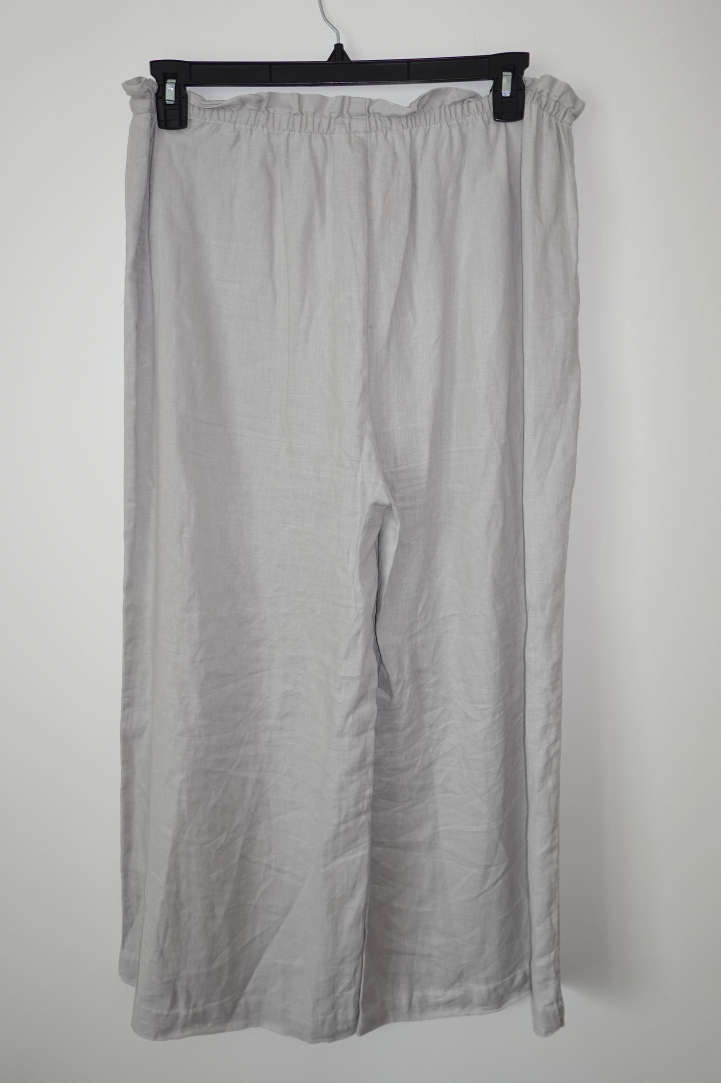 Zara - Gray Linen Pants