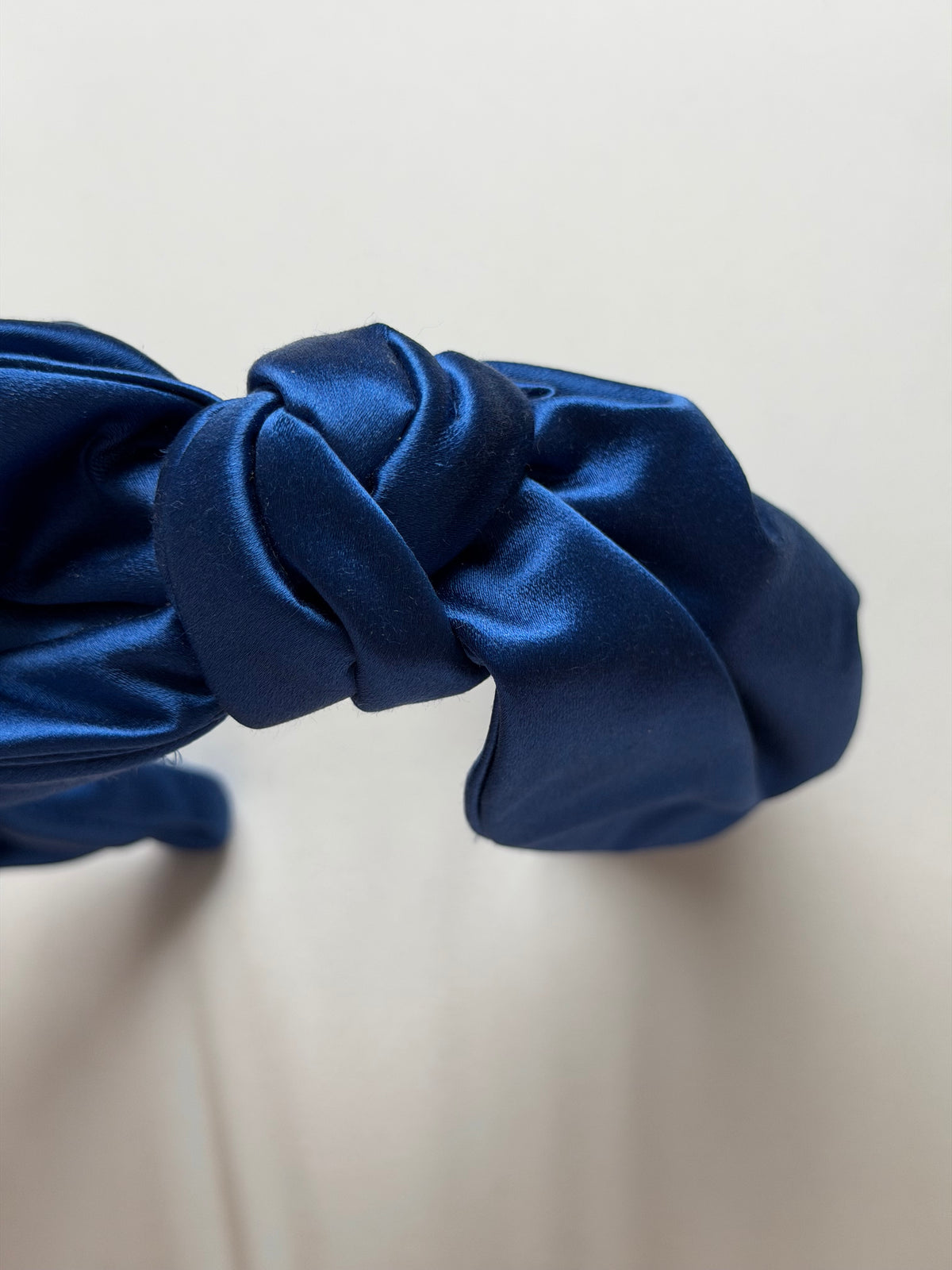 Prada - Blue Satin Headband