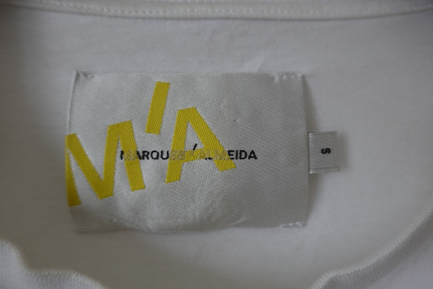 Marques Almeida - Feather Hem T-Shirt