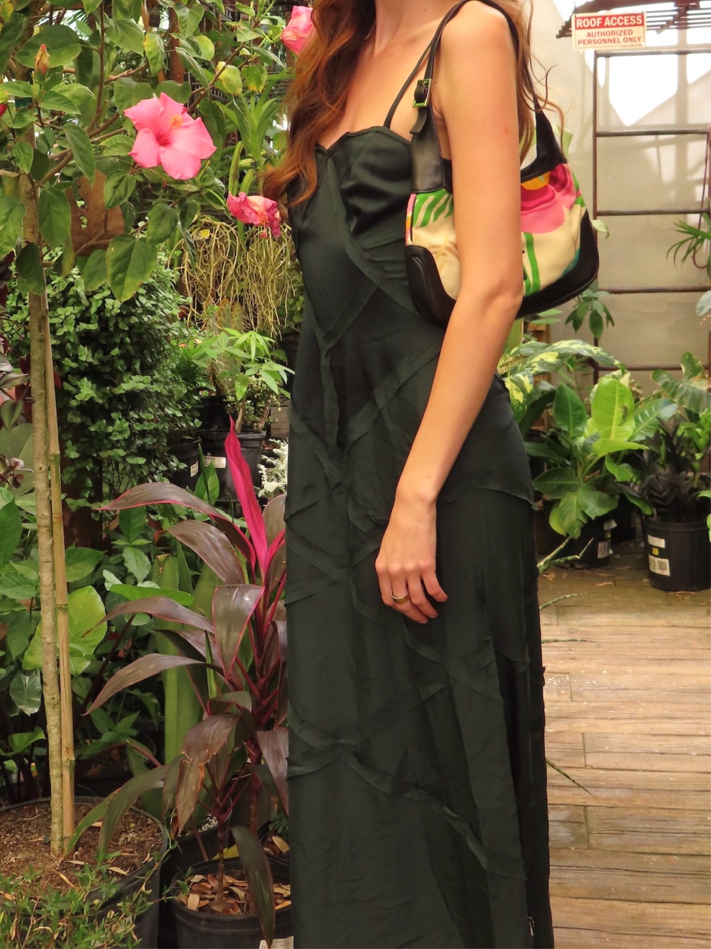 Haute Hippie - Emerald Silk Dress