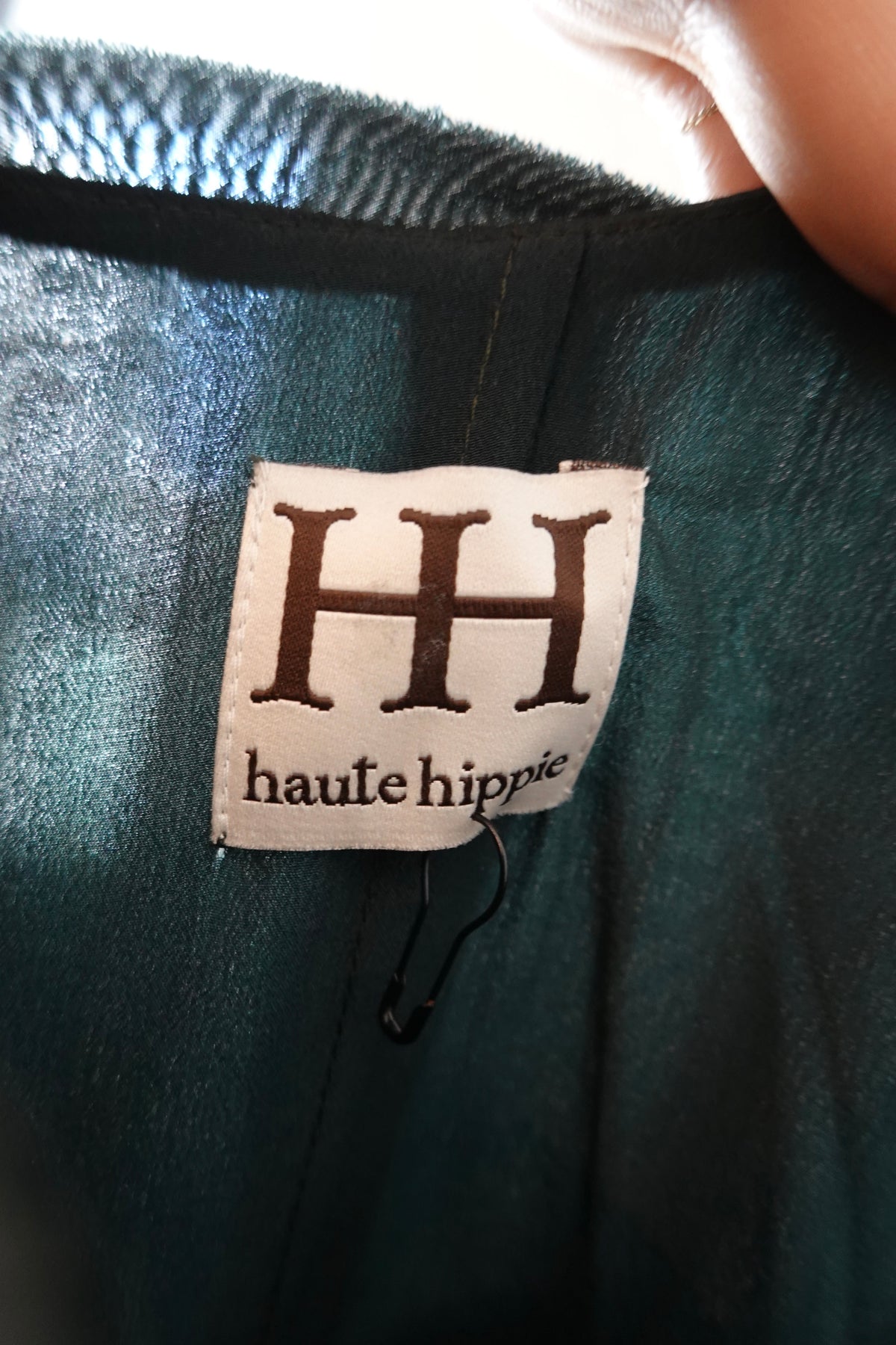 Haute Hippie - Emerald Silk Dress