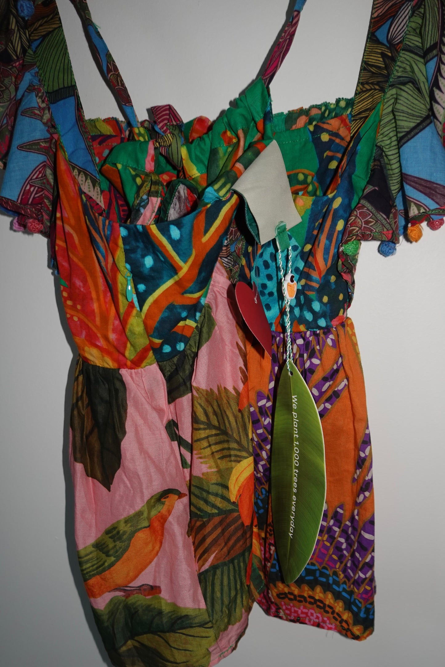 Farm Rio Tropical Mix Print Top