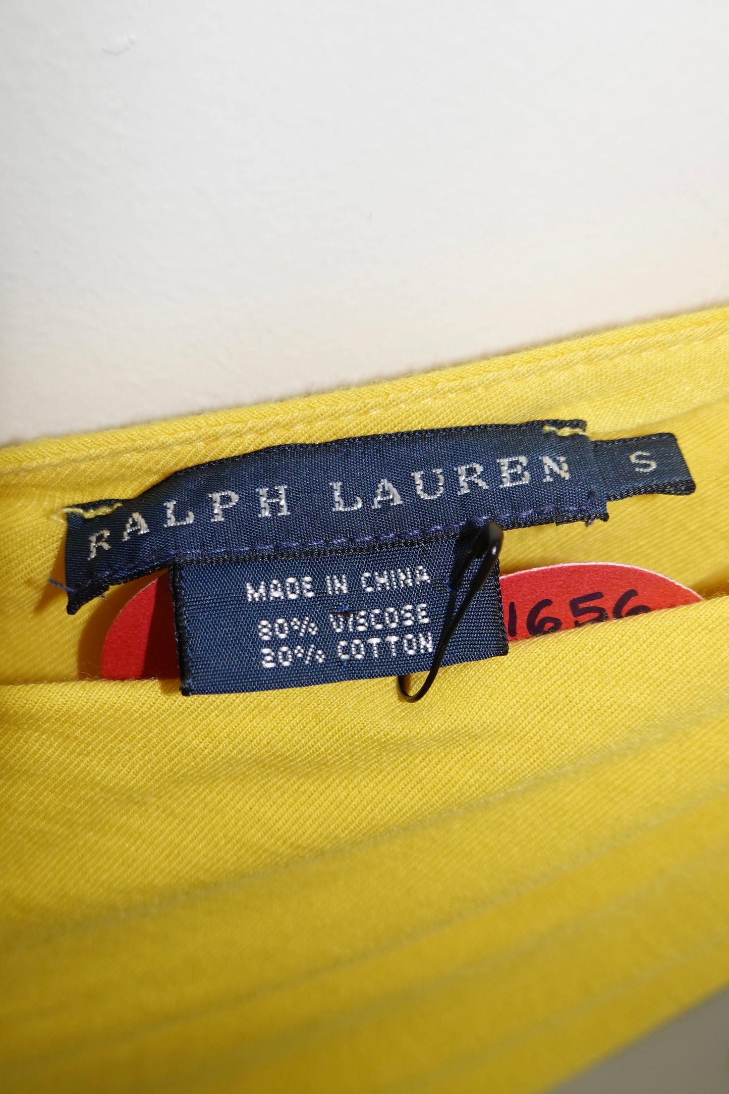 Ralph Lauren - Yellow Ruffle Strap Top