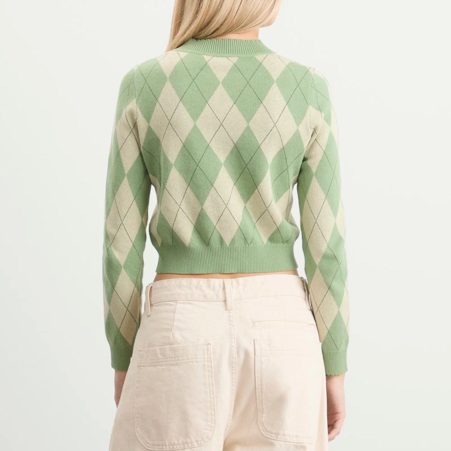House of Sunny - Argyle Lounge Cardigan