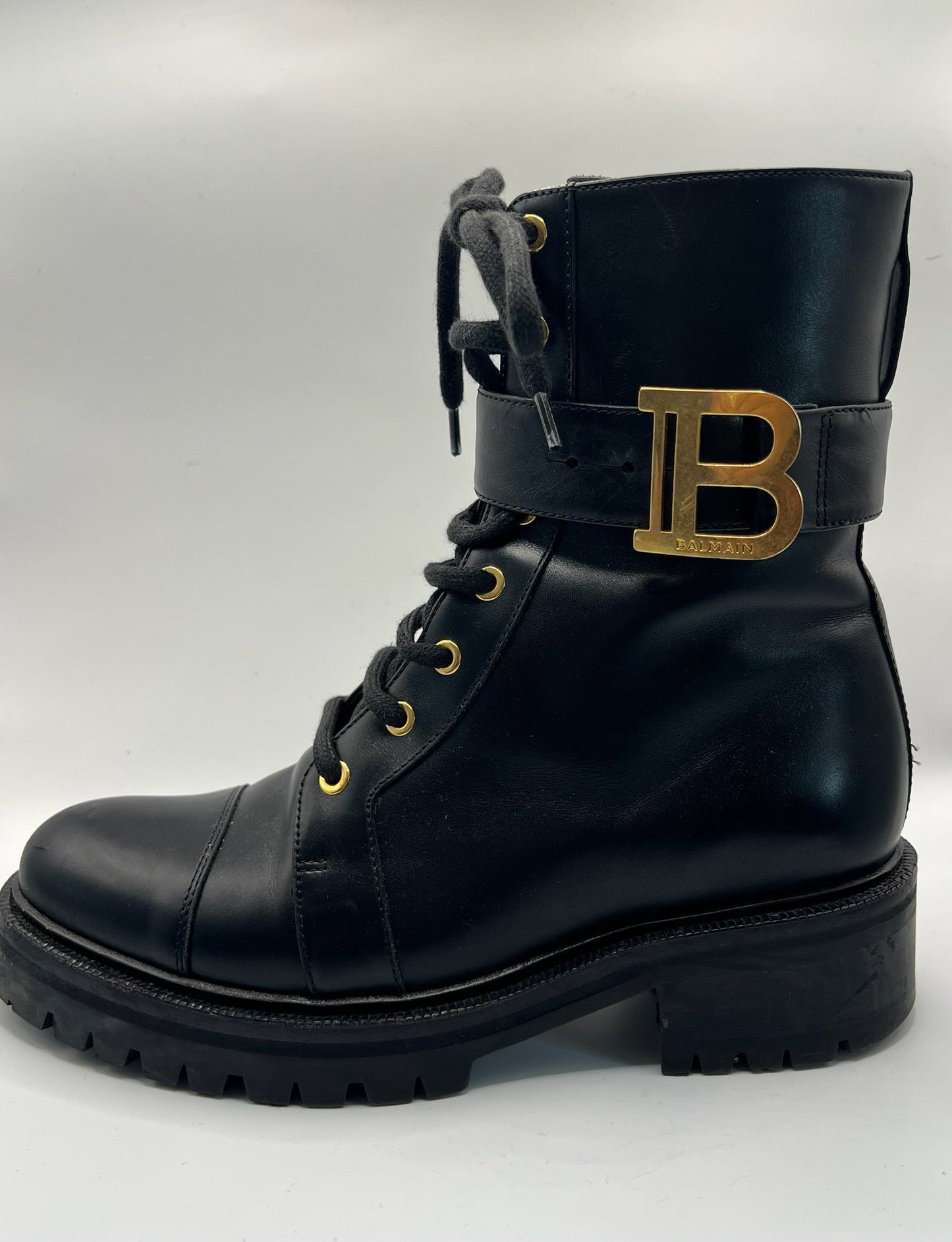 Balmain Combat Boots