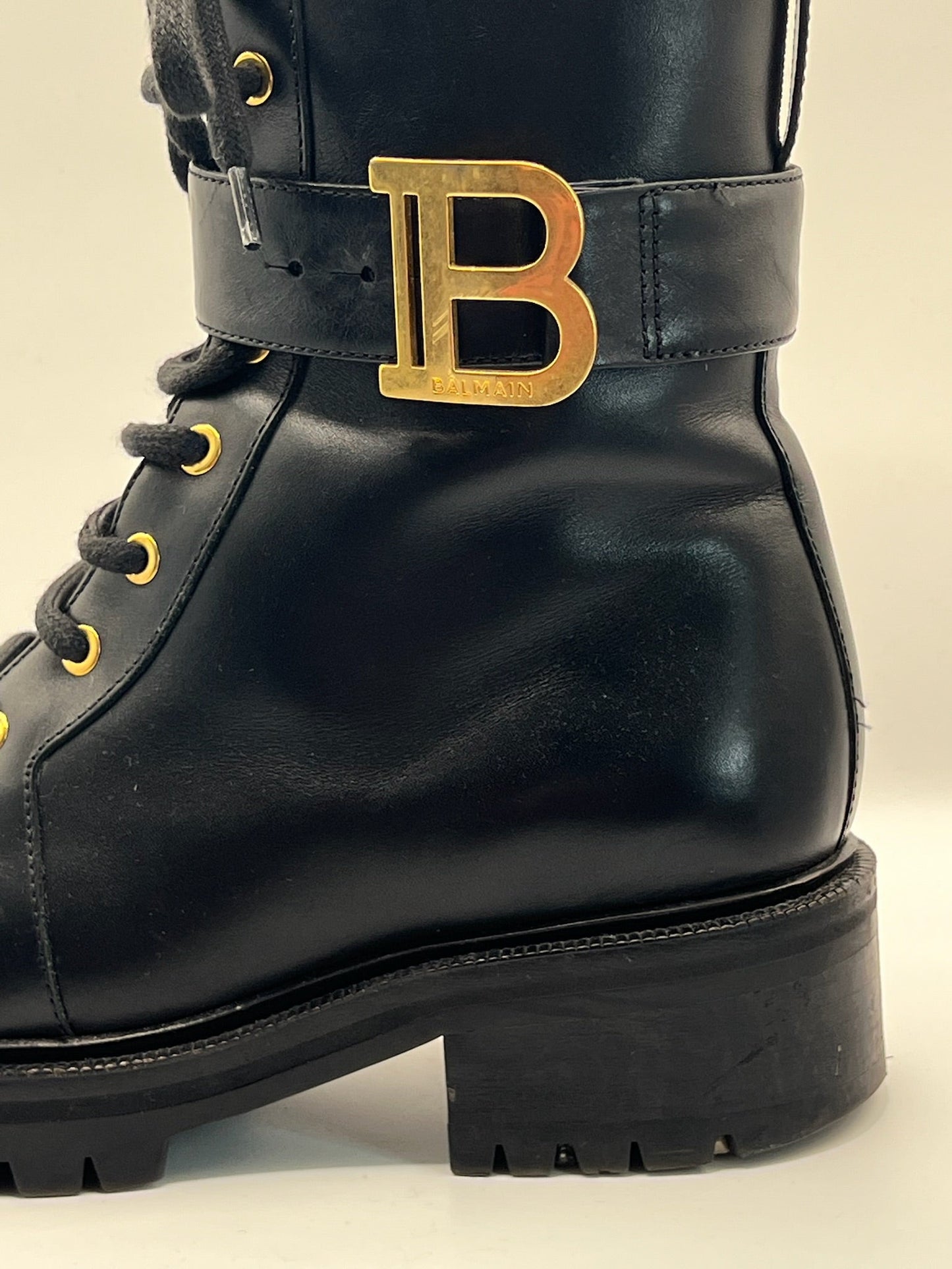 Balmain Combat Boots