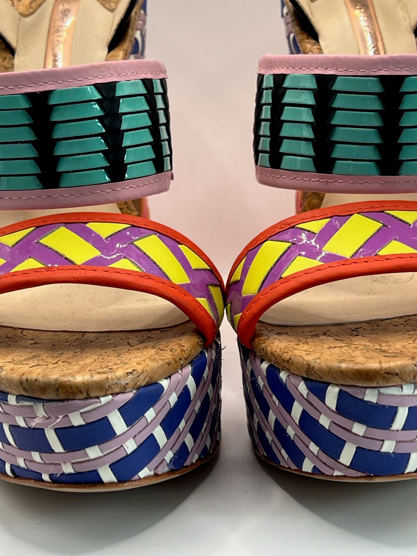 Sophia Webster Woven Heels