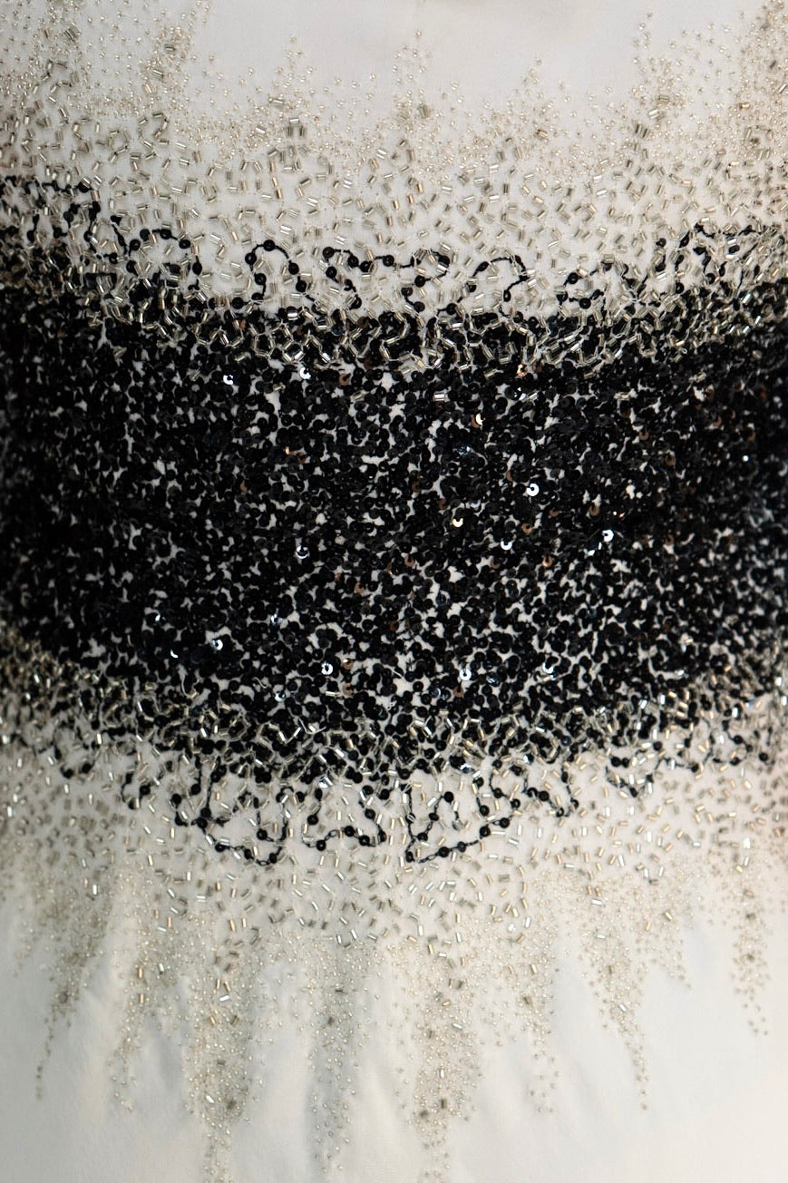 Haute Hippie Silk Embroidered Dress