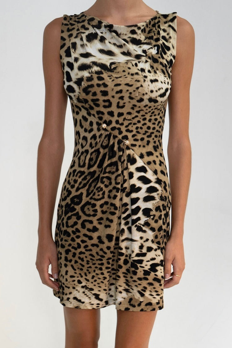 Roberto Cavalli Cheetah Dress