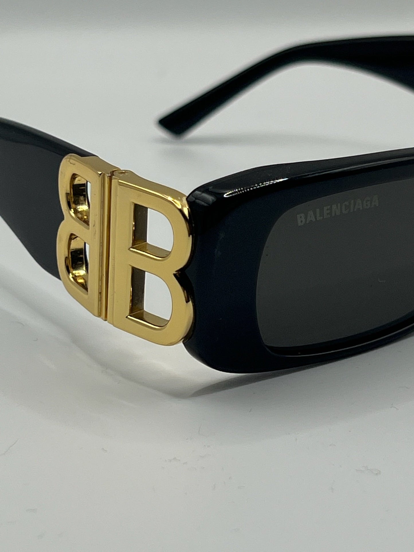 Balenciaga Dynasty Rectangle Sunglasses