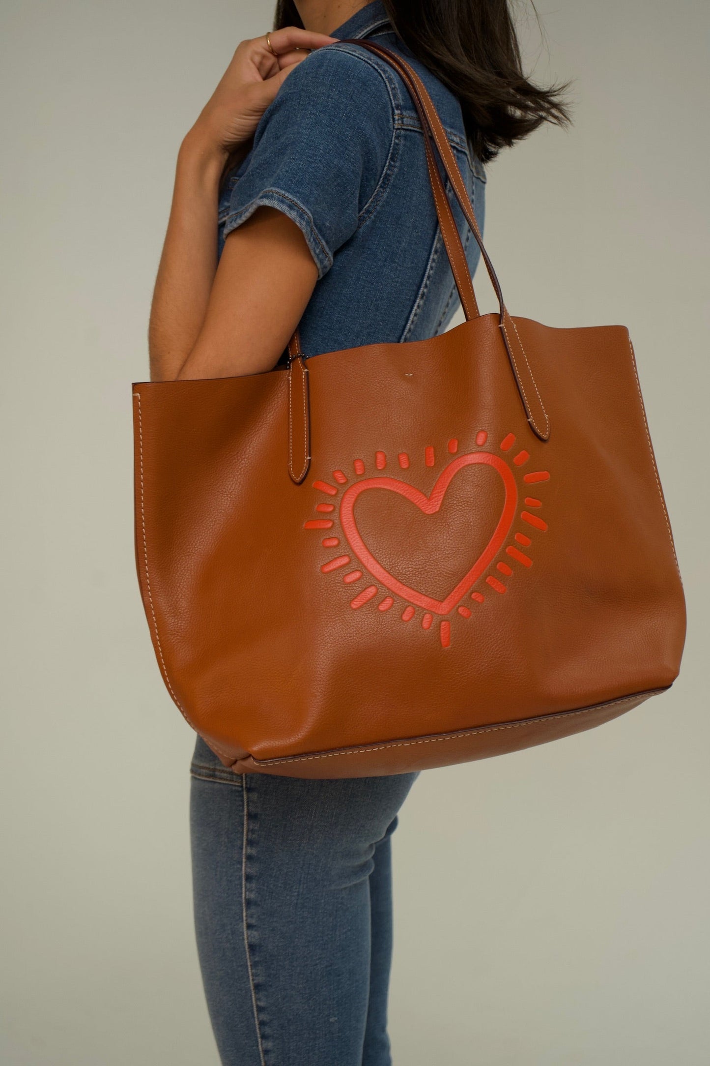 Coach Leather Tote