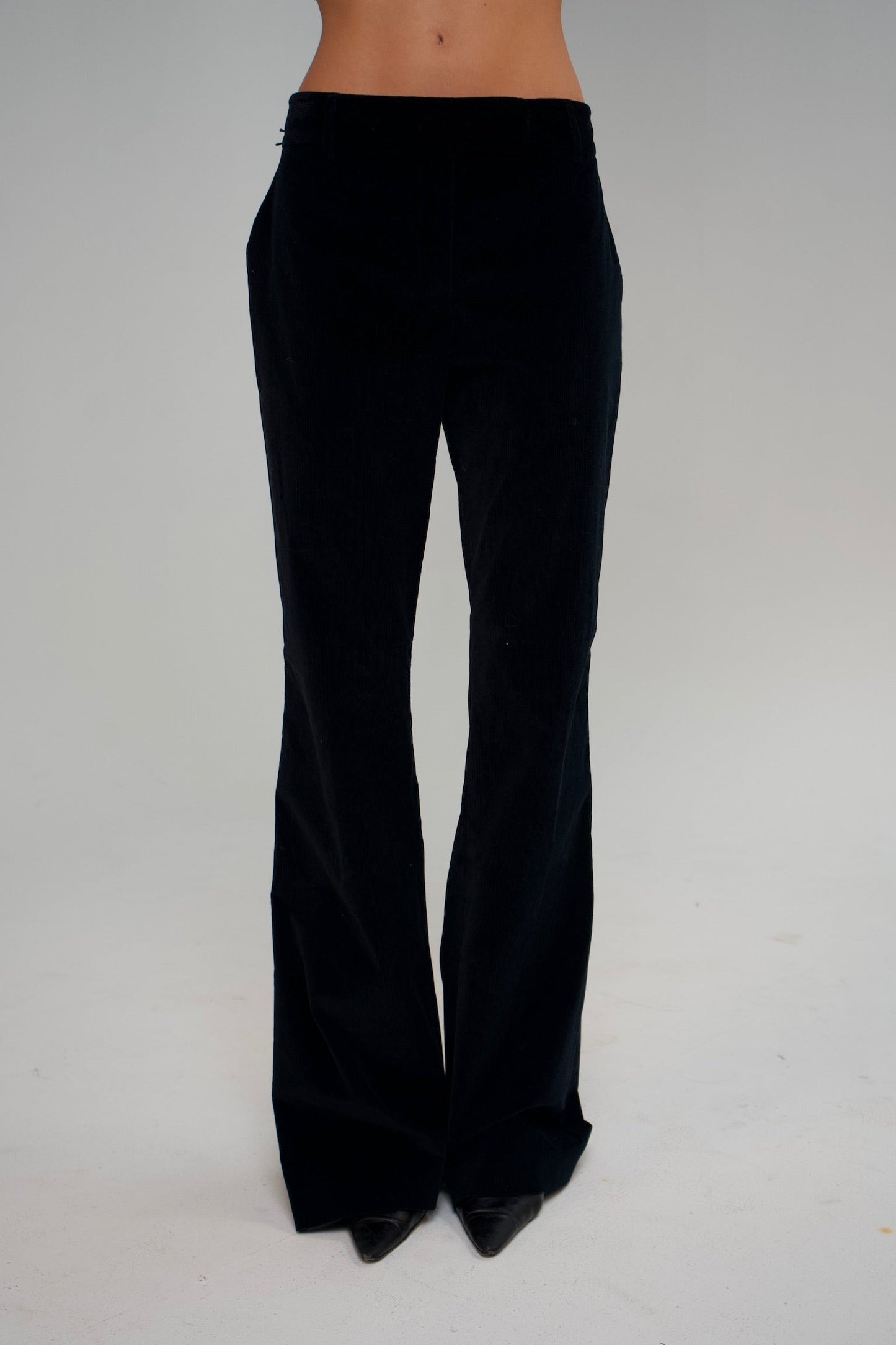 Prada Navy Corduroy Pants