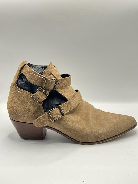 Saint Laurent Suede Booties