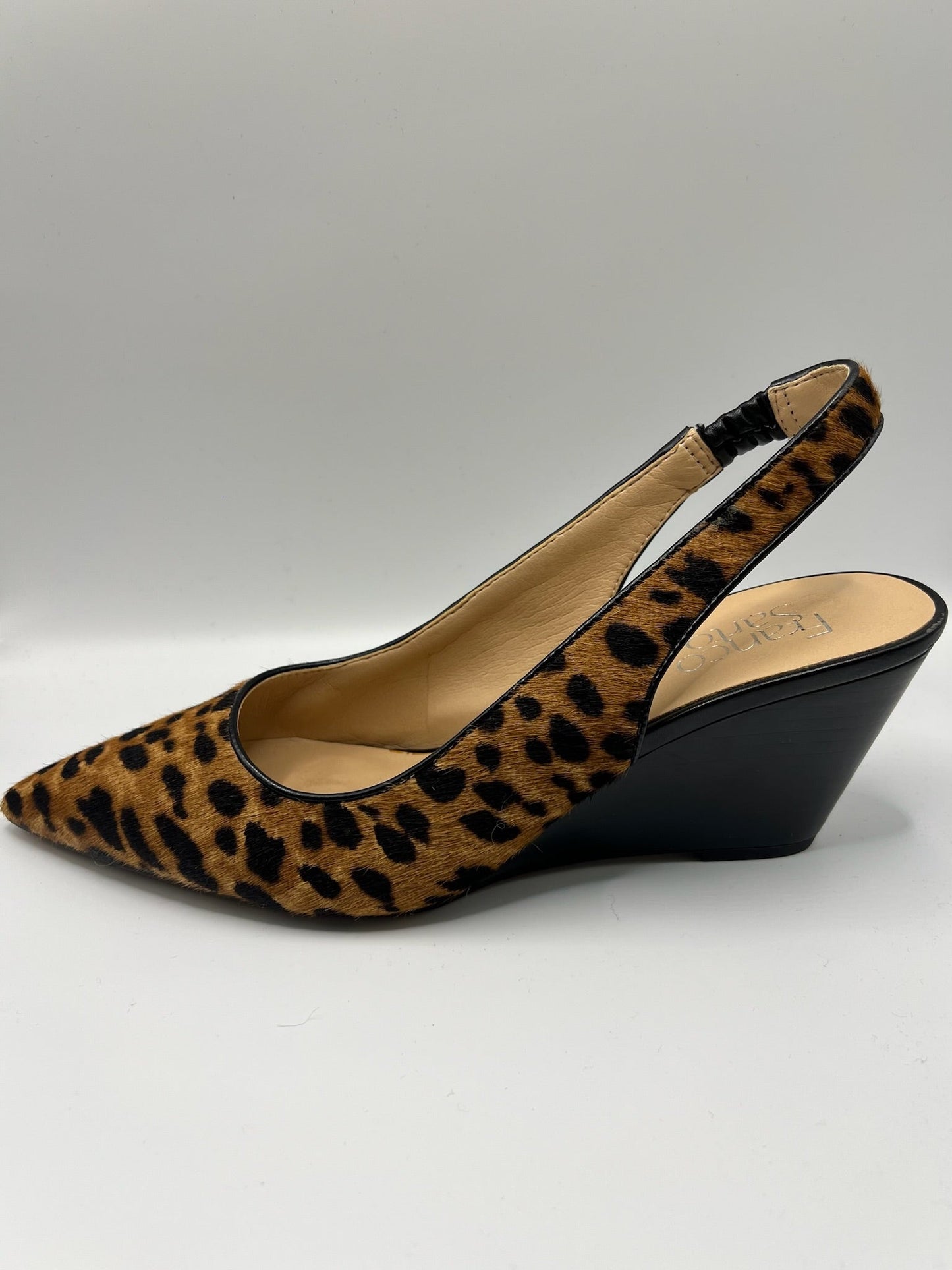 Franco Sarto Leopard Pointed Wedges