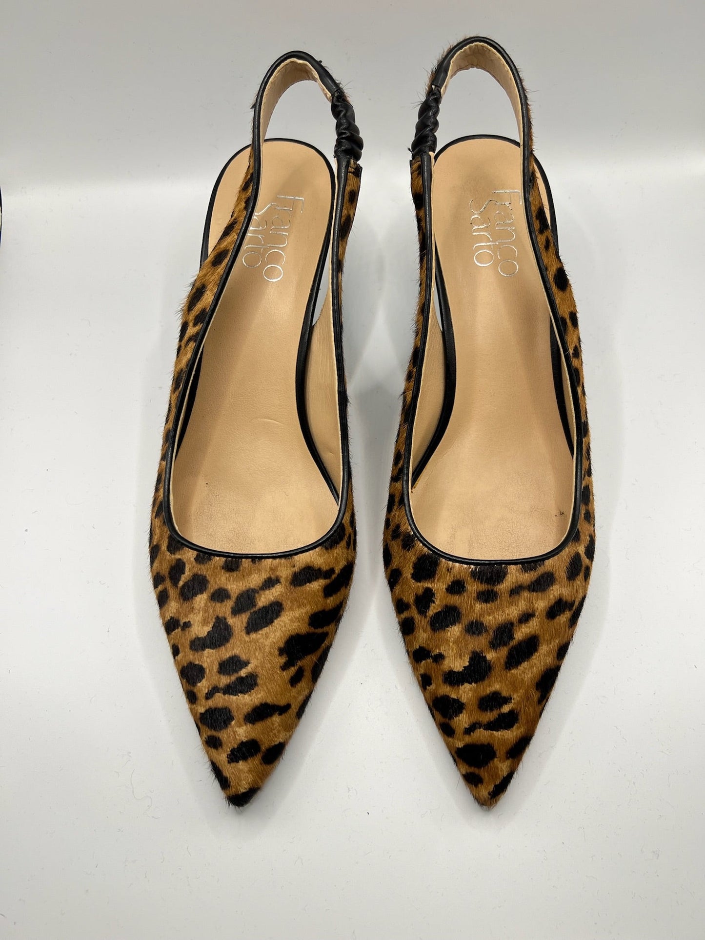 Franco Sarto Leopard Pointed Wedges