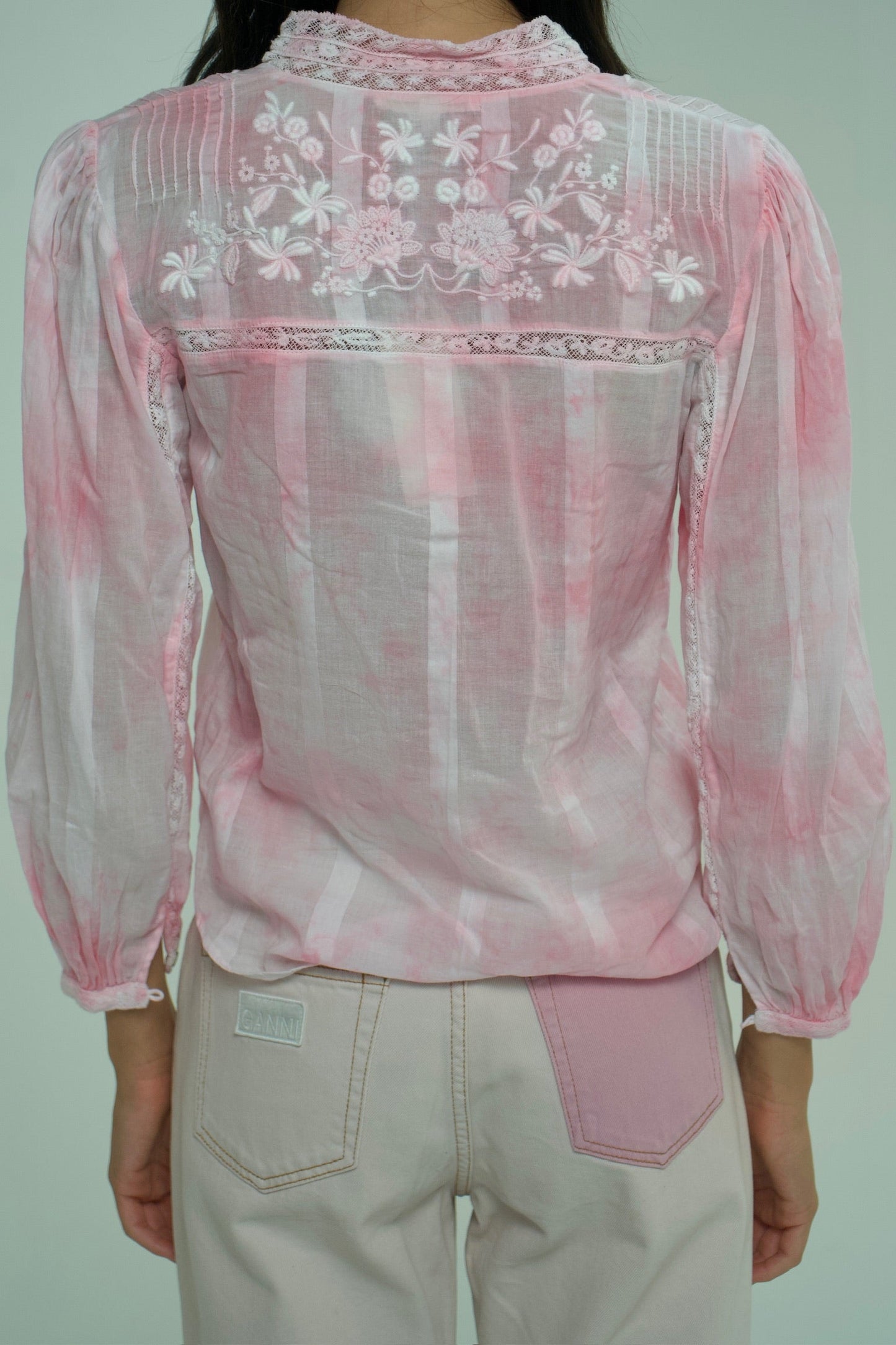 LoveShackFancy Pink  Ronda Top
