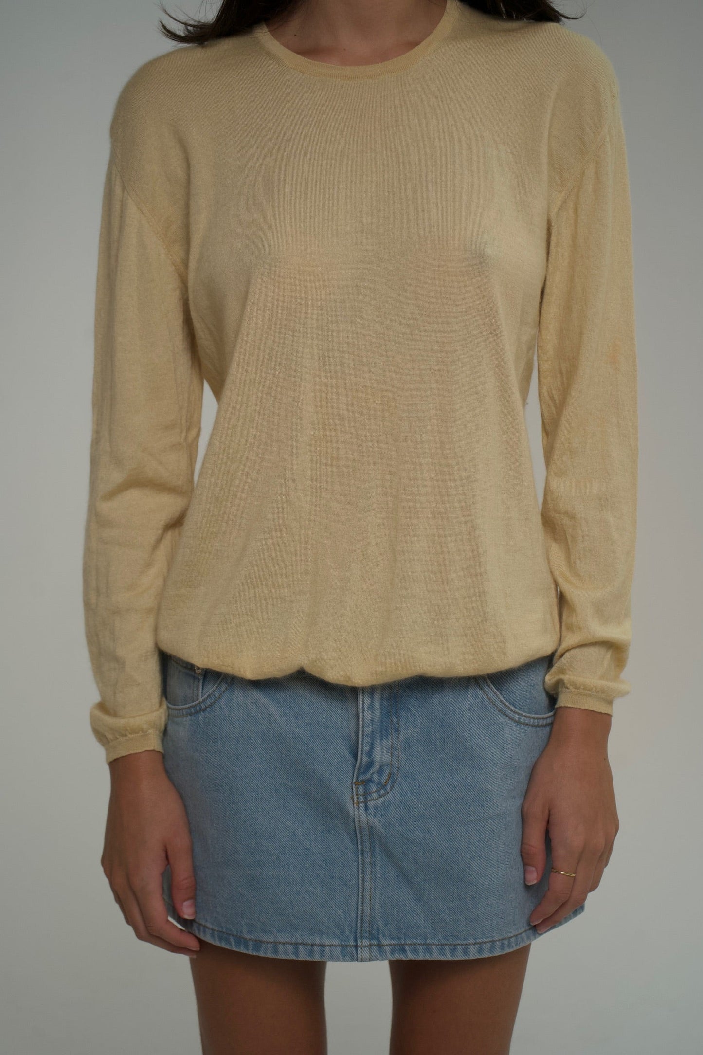 Cashmere Crewneck Sweater