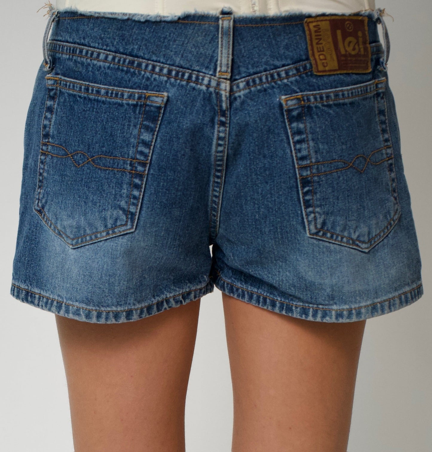 Suede Tie Shorts
