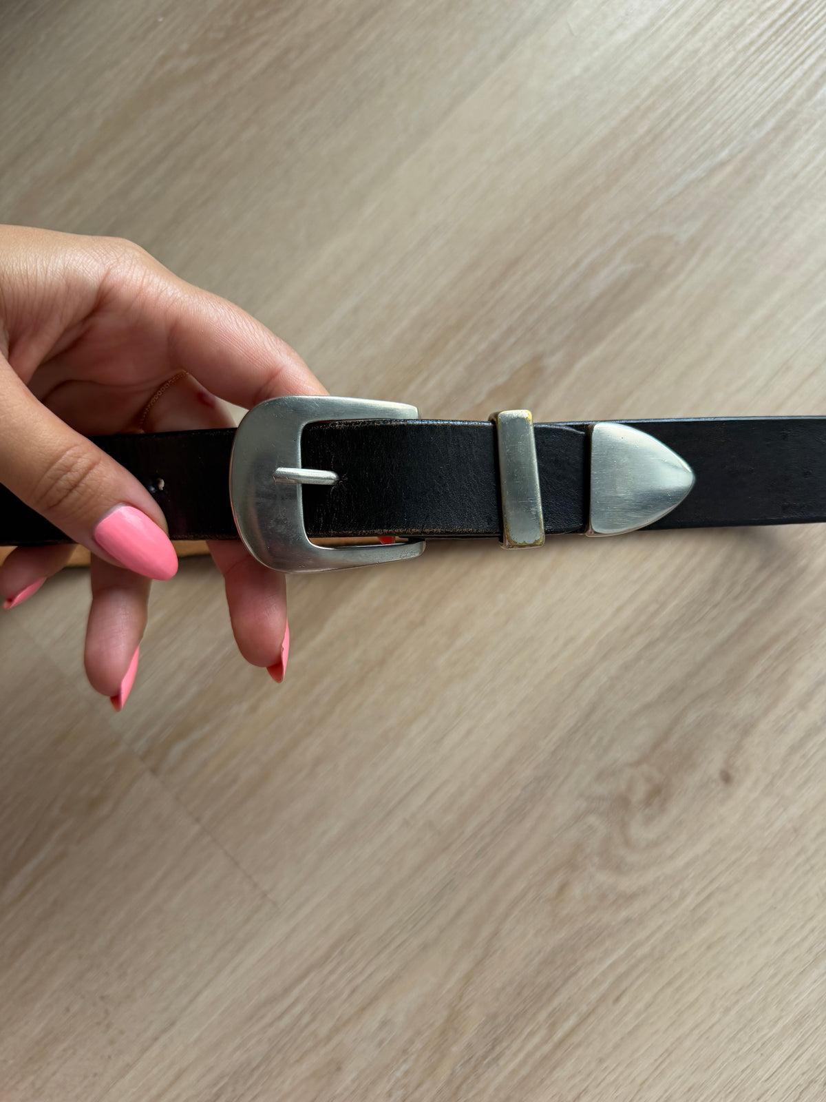 Leather Charmed Belt