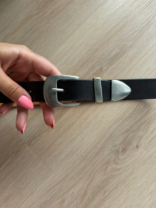 Leather Charmed Belt
