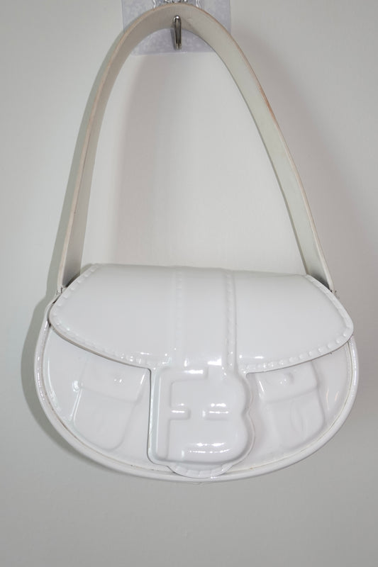 For Bitches - Mini White Purse