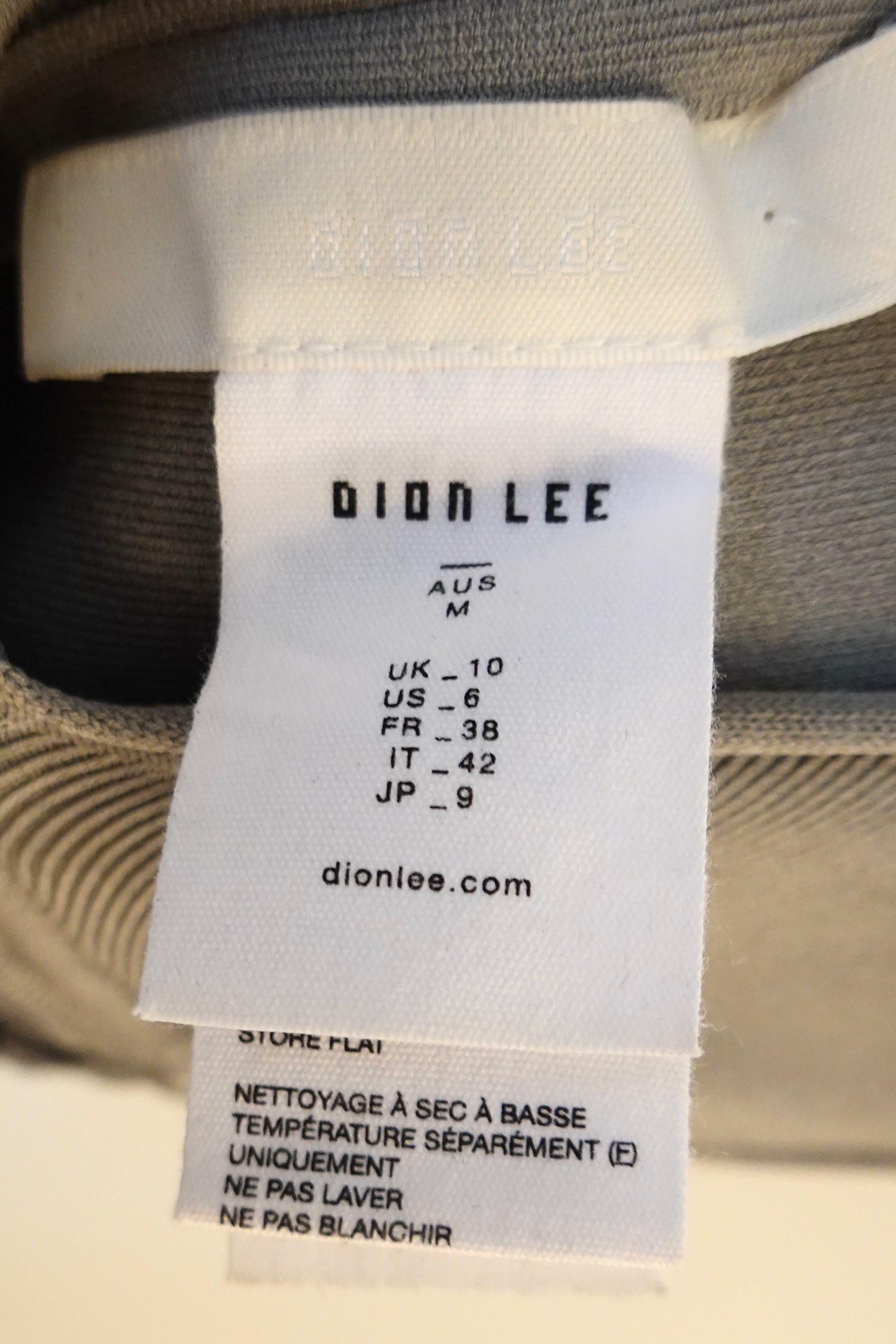 Dion Lee - Gray Knit Corset