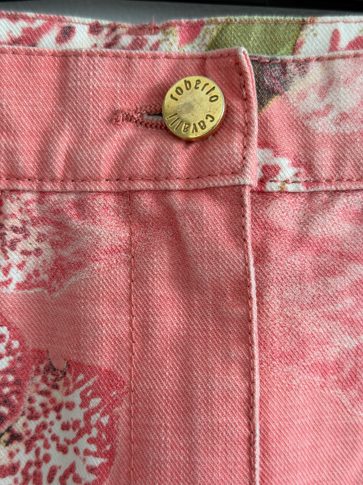 Roberto Cavalli Pink Skirt