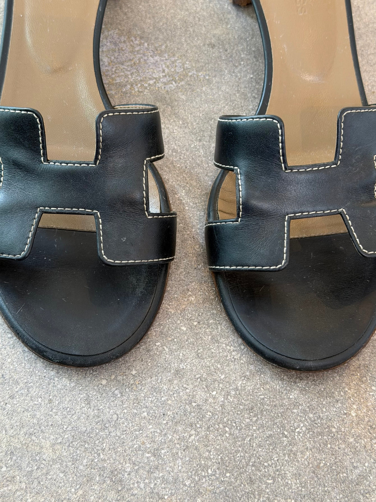 Hermes - Oasis Block Heel Sandals