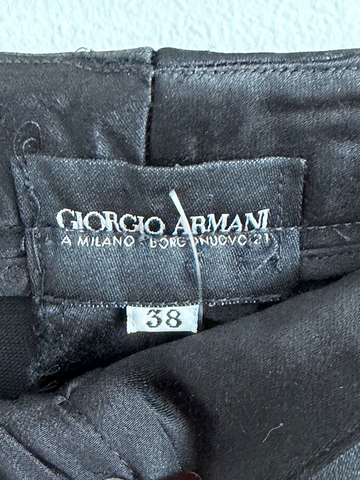 Giorgio Armani Silk Trousers