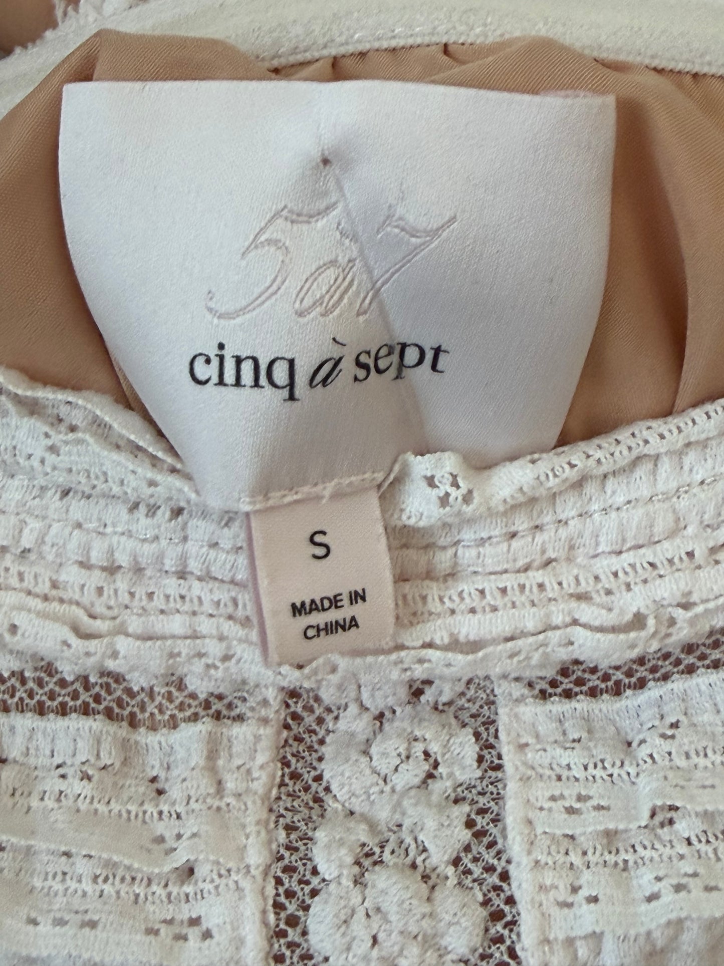 Cinq A Sept - Cotton Lace Top