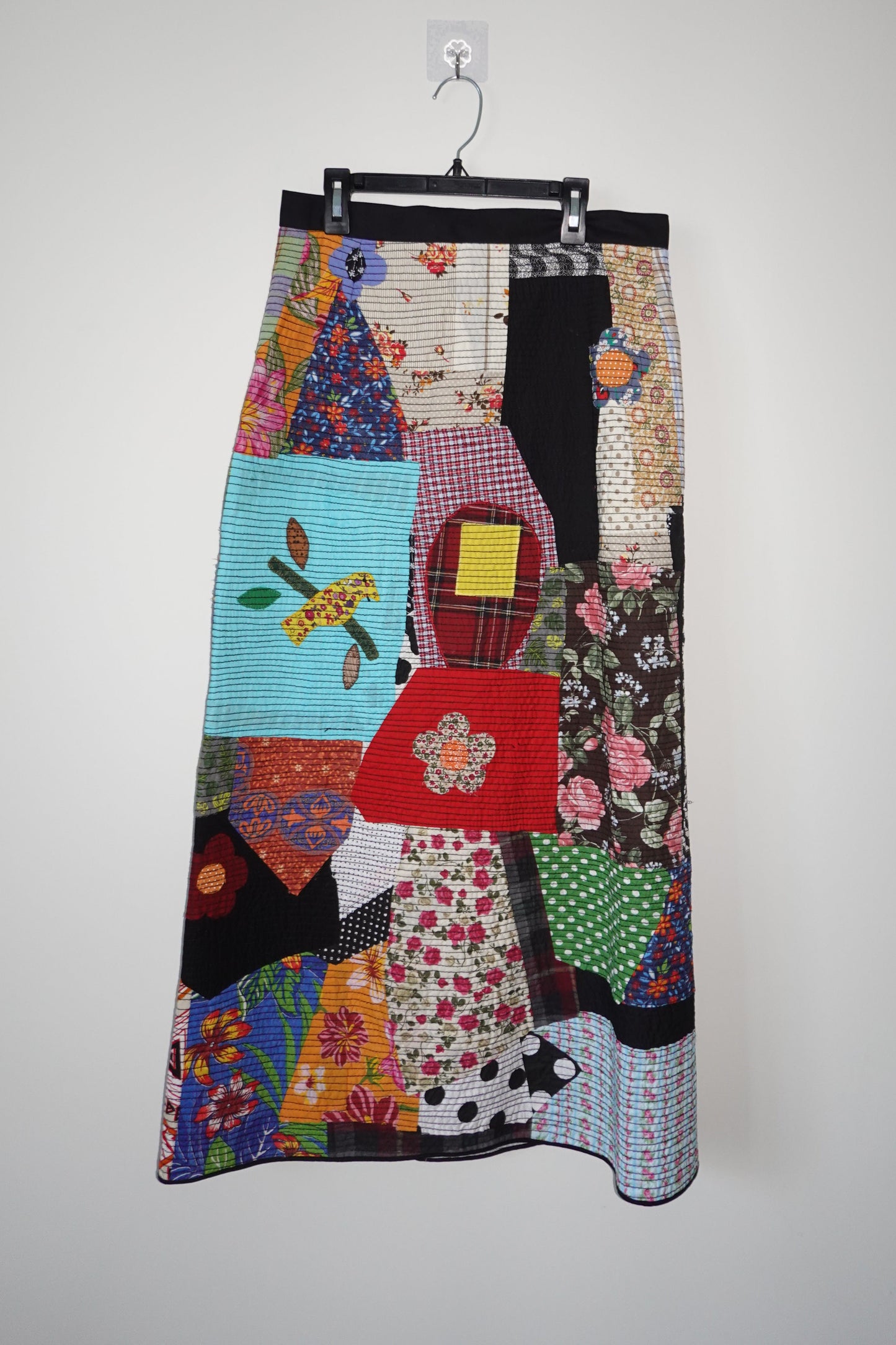 Madame Floresta - Hand-Made Multi Print Skirt