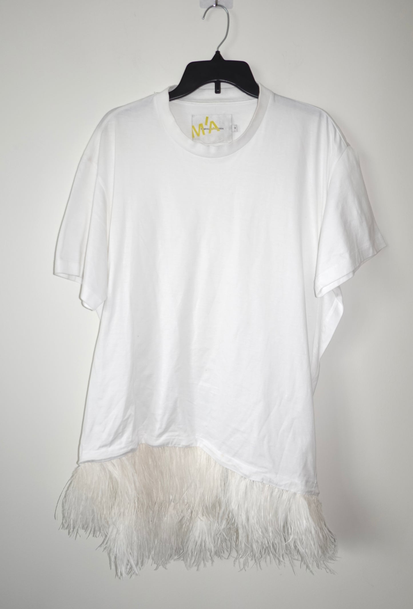 Marques Almeida - Feather Hem T-Shirt