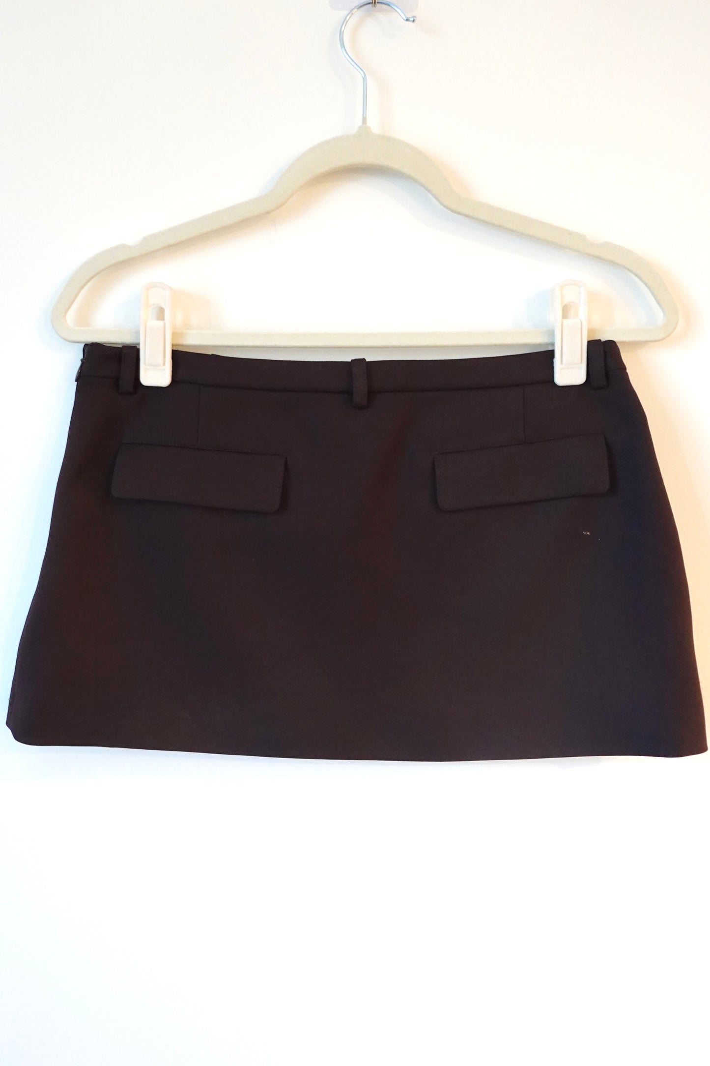 Sandy Liang - Burgundy Mini Skirt