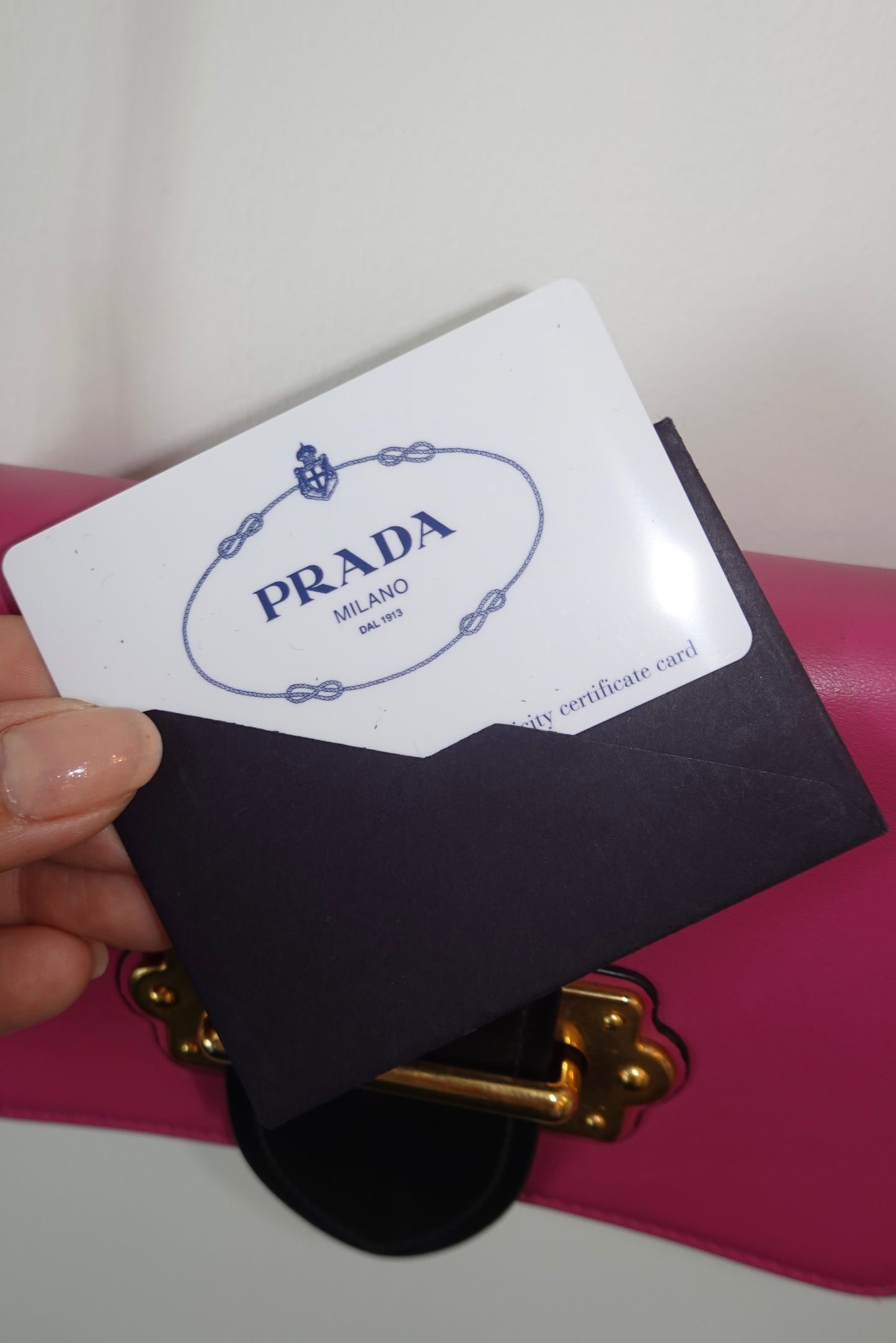 Prada - Pink City Cahier Bag