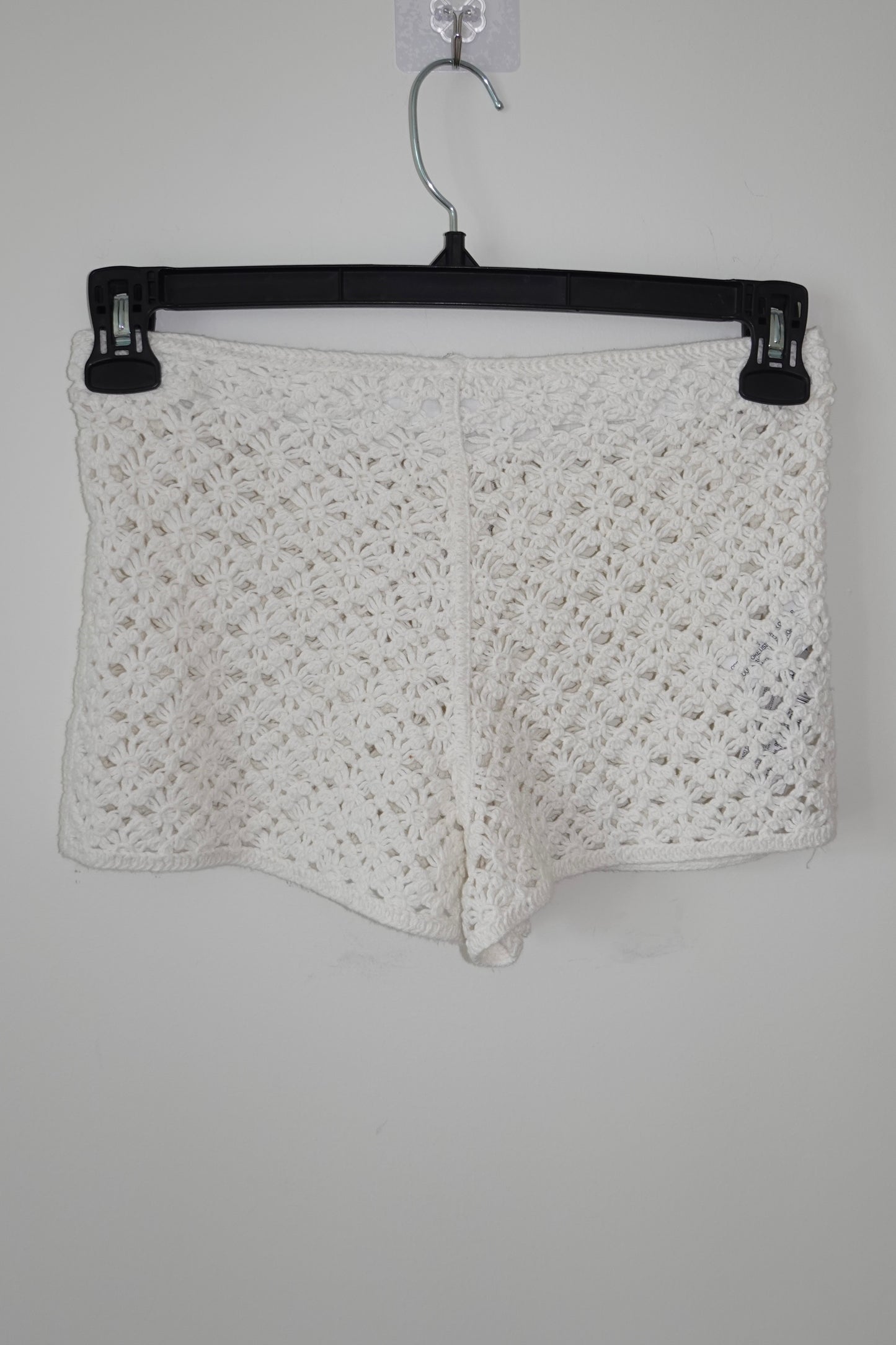 Mango - Cotton Crotchet Shorts