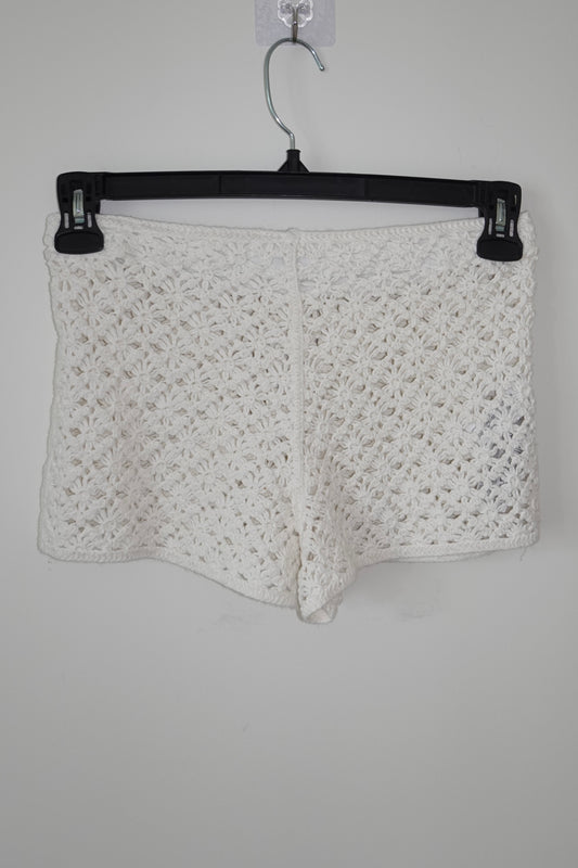 Mango - Cotton Crotchet Shorts