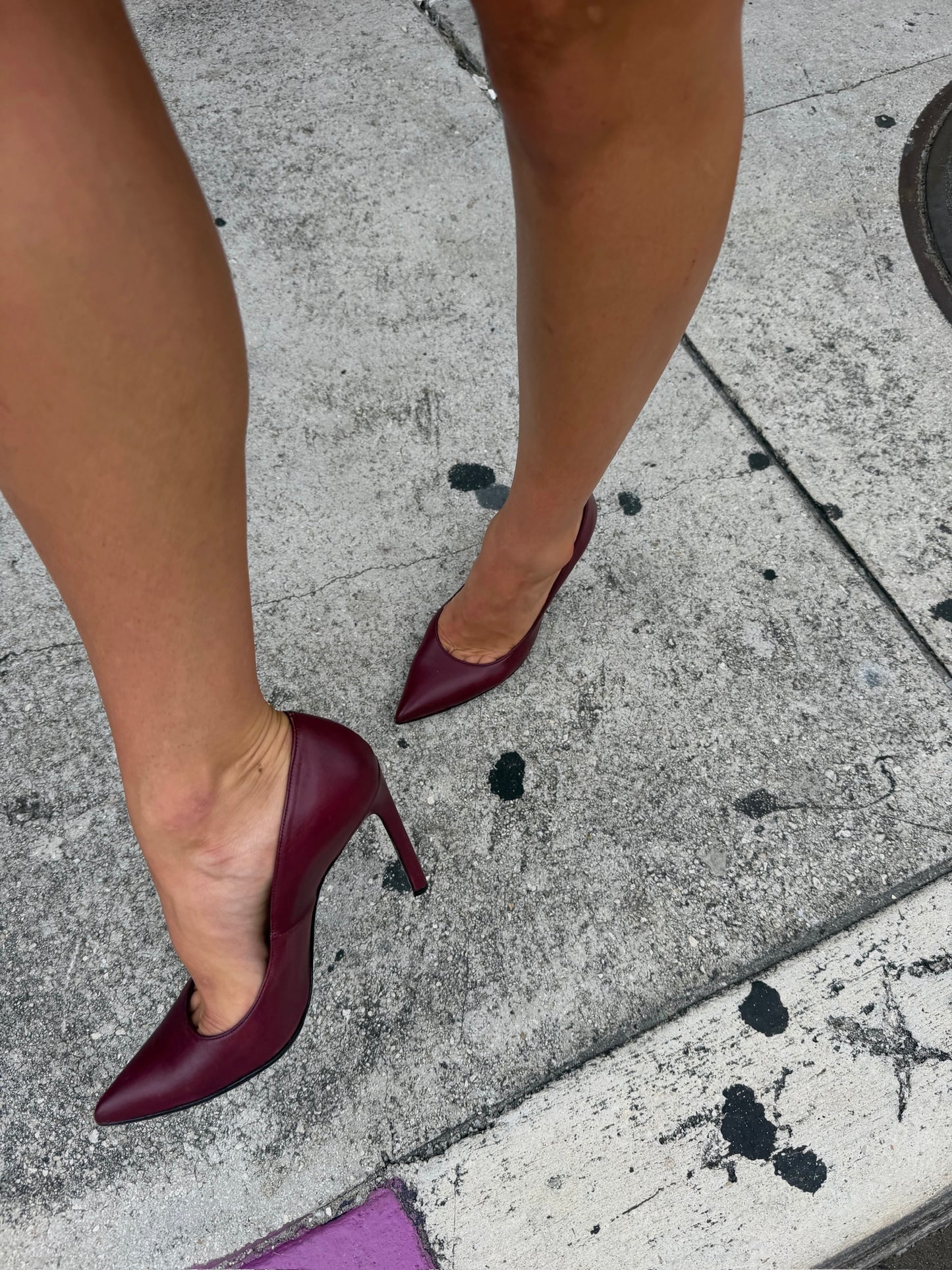 Stuart Weitzman - Wine Red Pumps