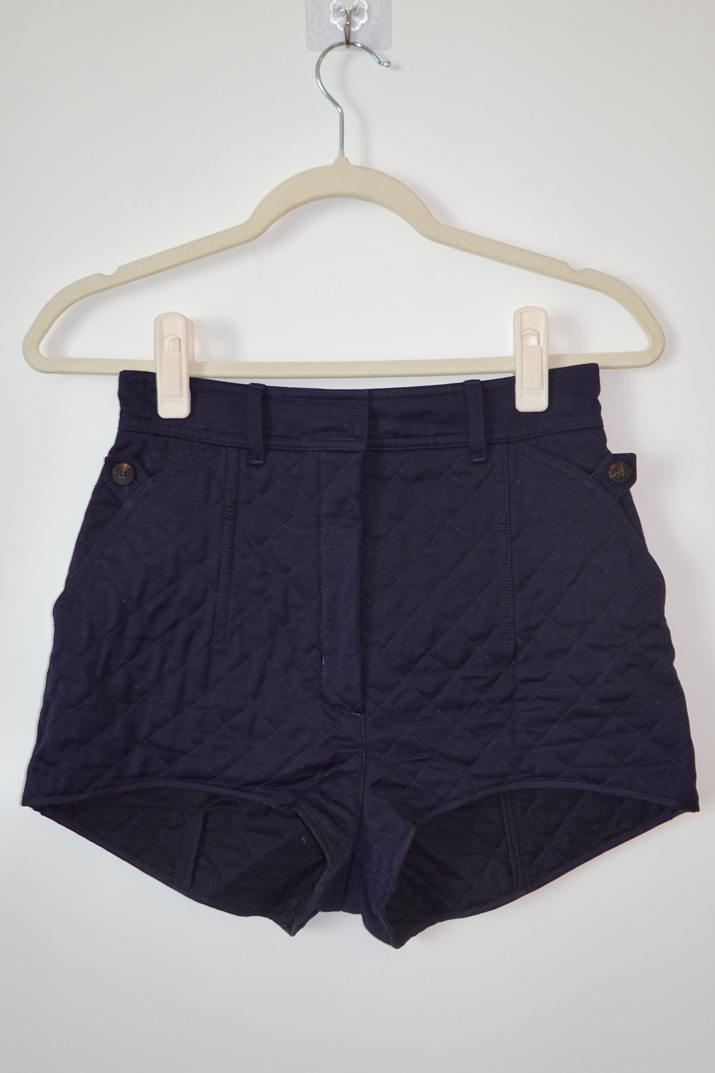Hermes - Navy Cotton Riding Shorts