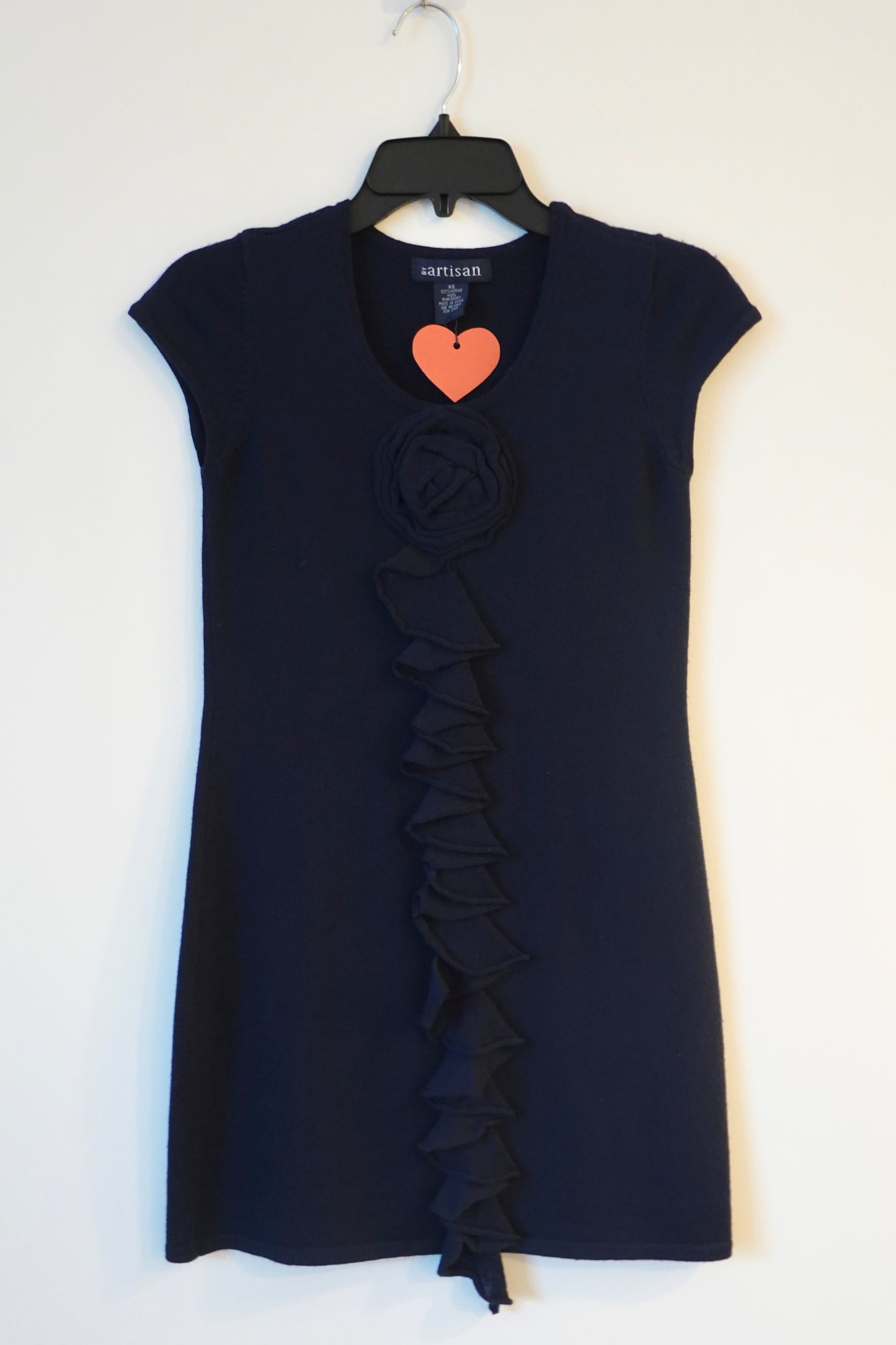 By Artisan - Wool Navy Mini Dress