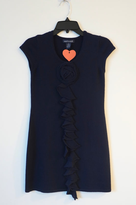 By Artisan - Wool Navy Mini Dress