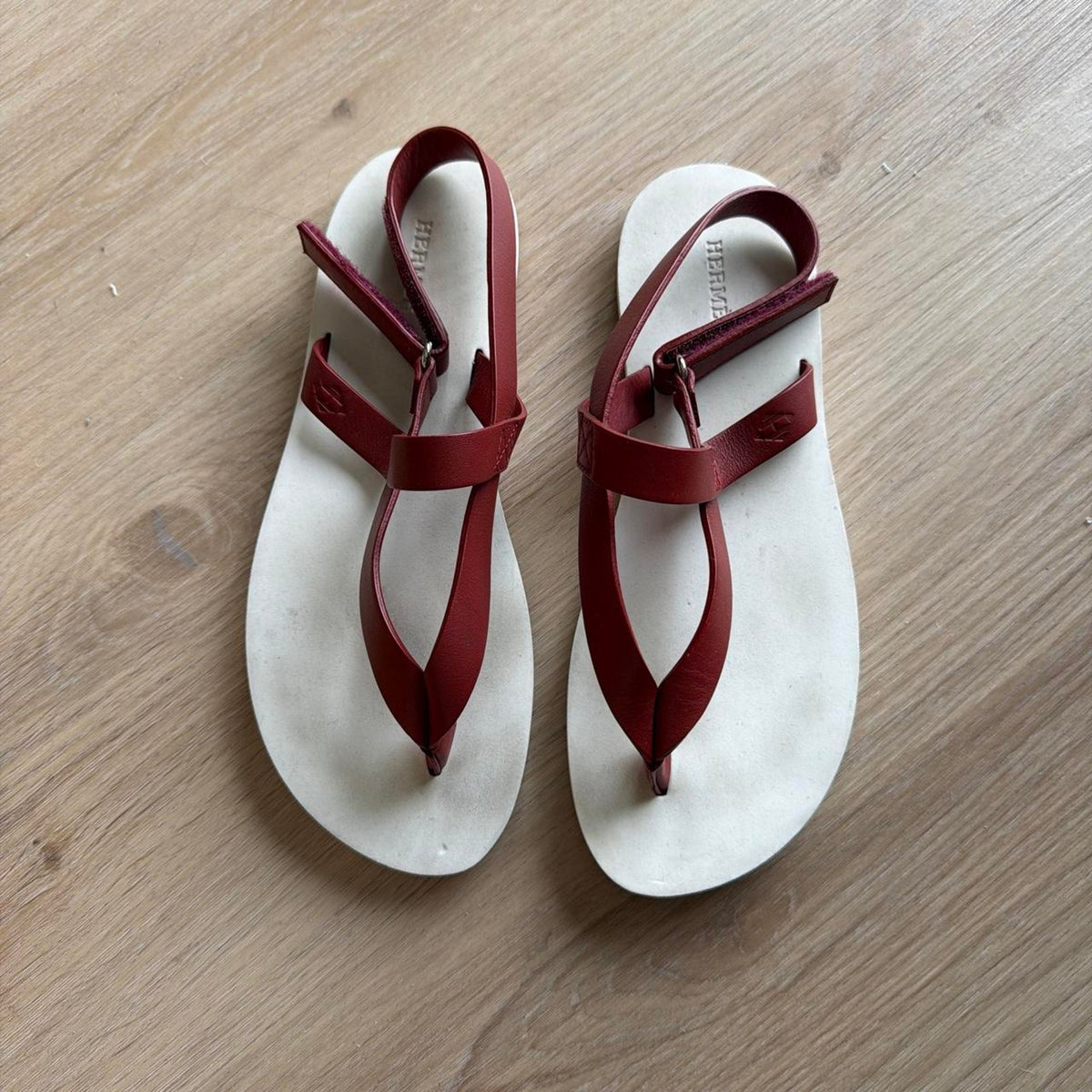 Hermes - Tahiti Leather Sandal