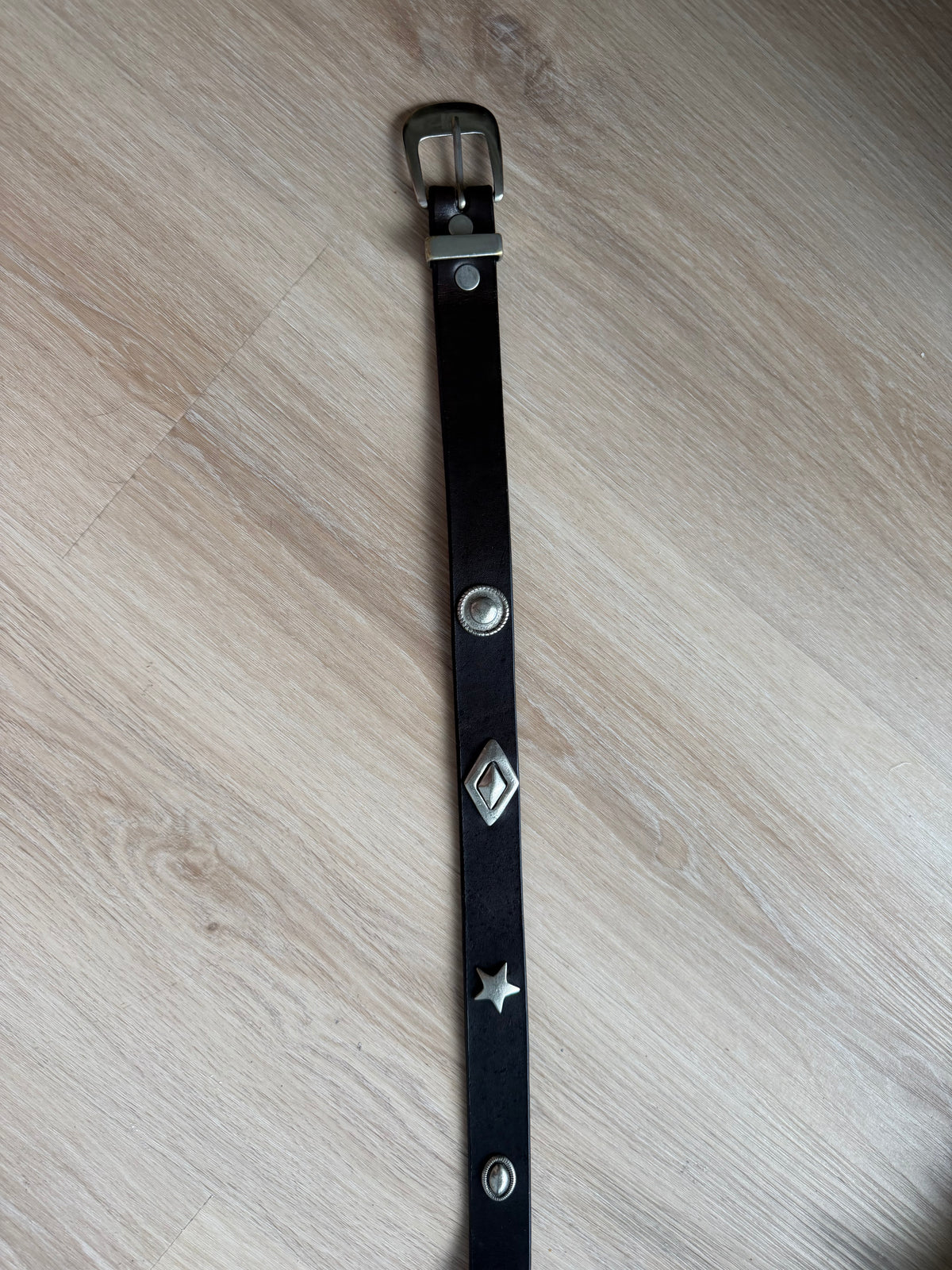 Leather Charmed Belt