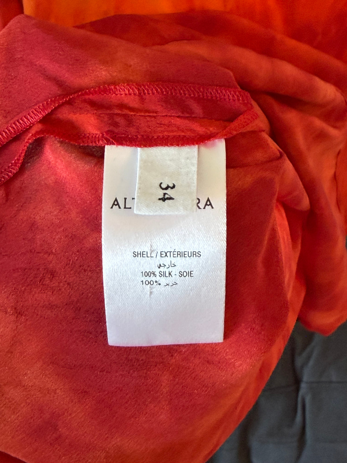 Altuzarra - Silk Fire Dress