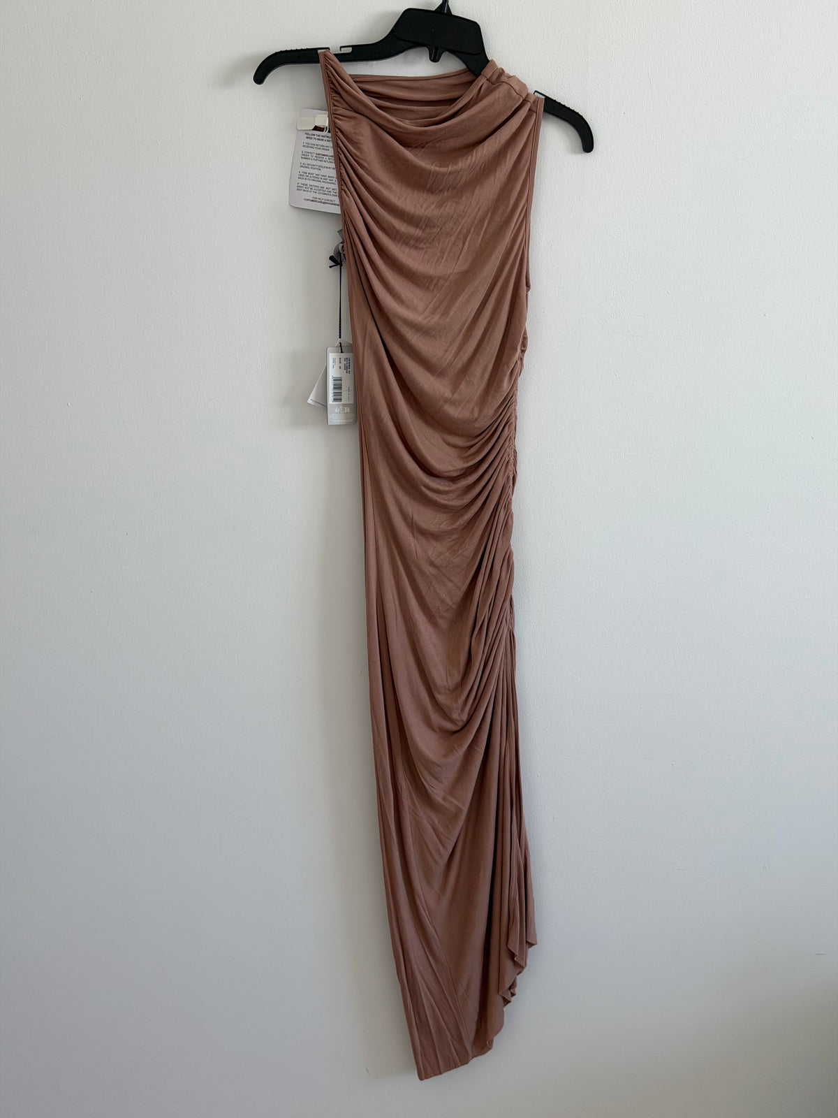 Rick Owens Nude Jersey Dress