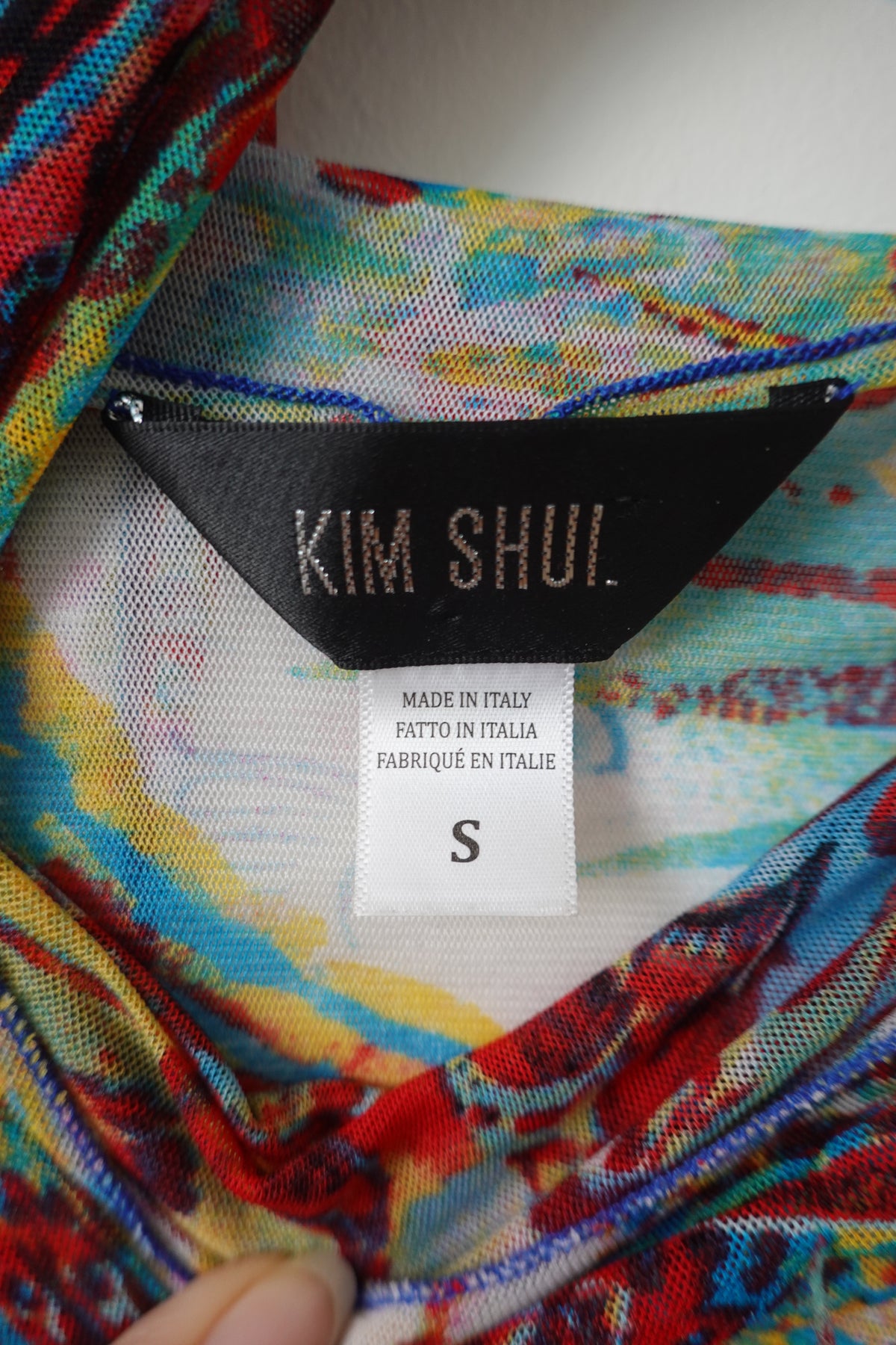 Kim Shui - Mesh Paisley Wrap Dress
