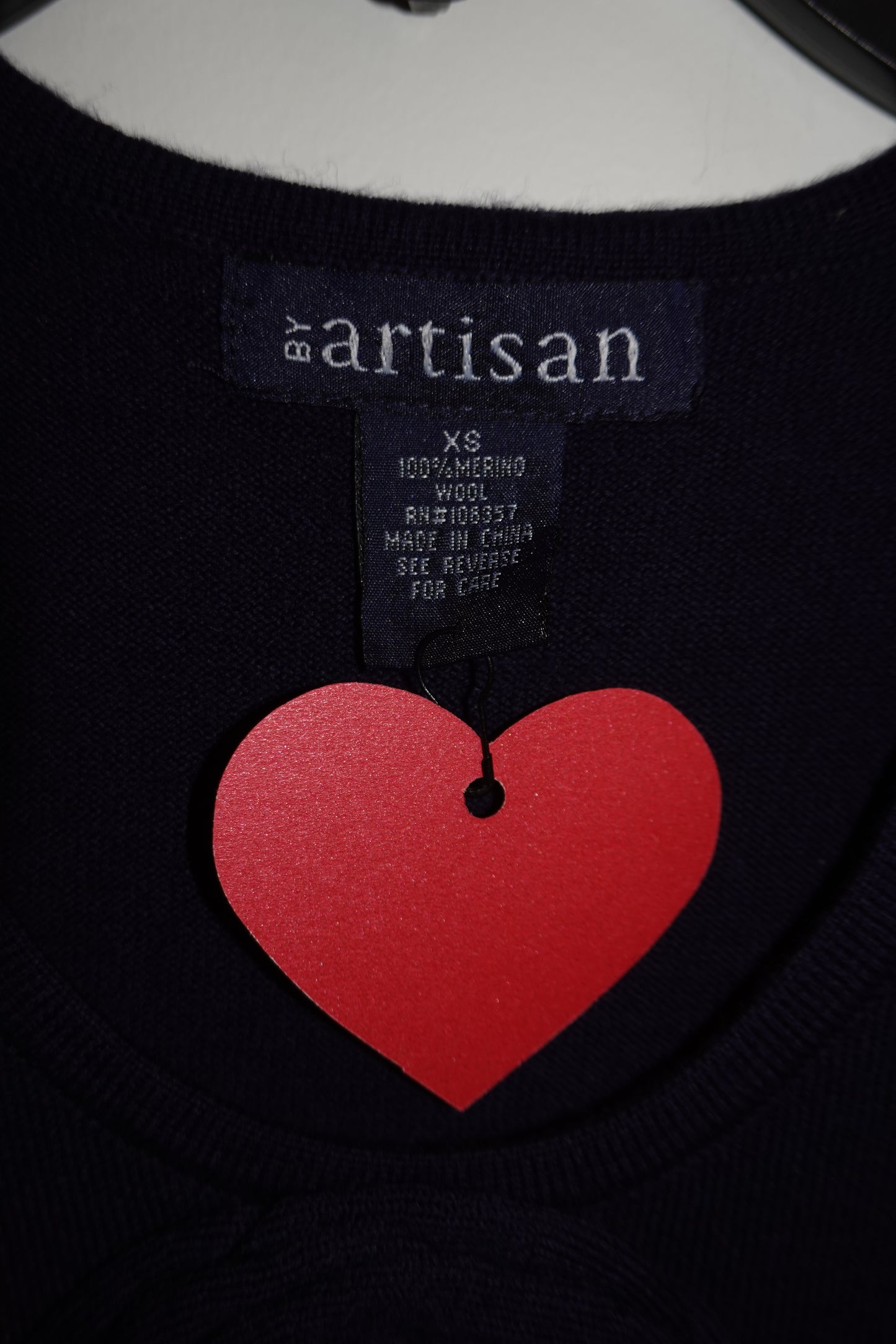 By Artisan - Wool Navy Mini Dress