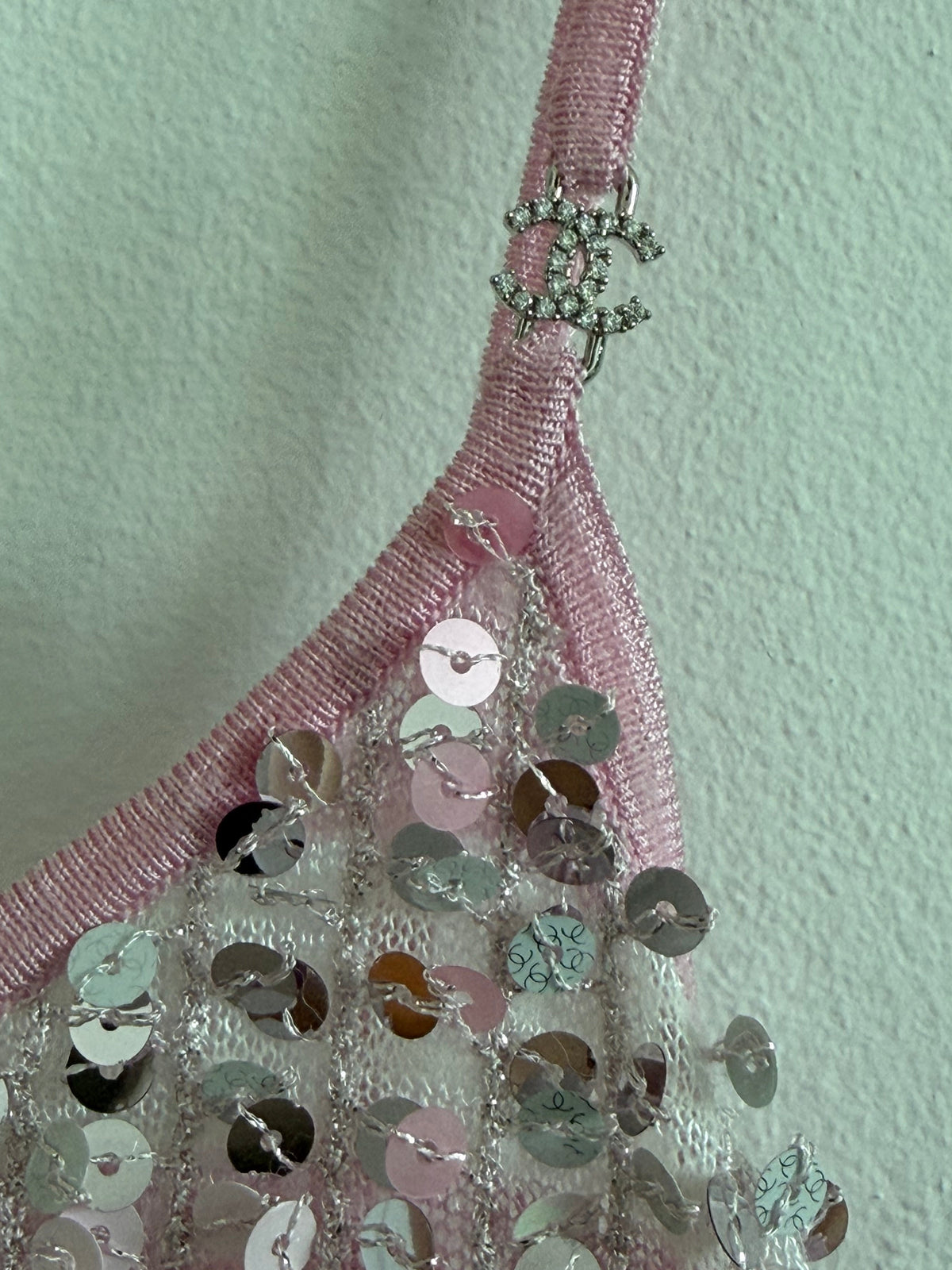 Chanel Pink Sequin Dress