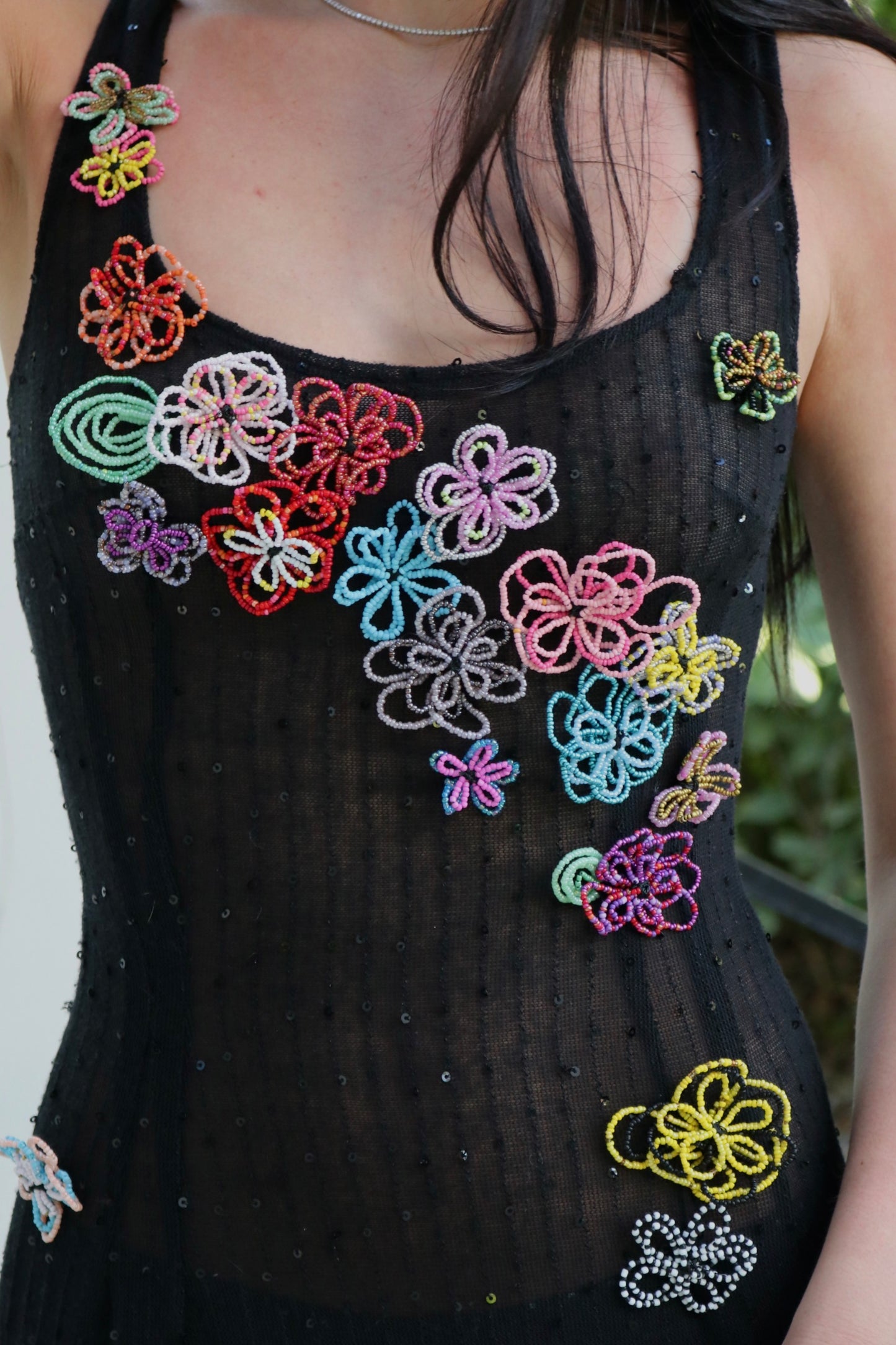 Beaded Handmade Dress