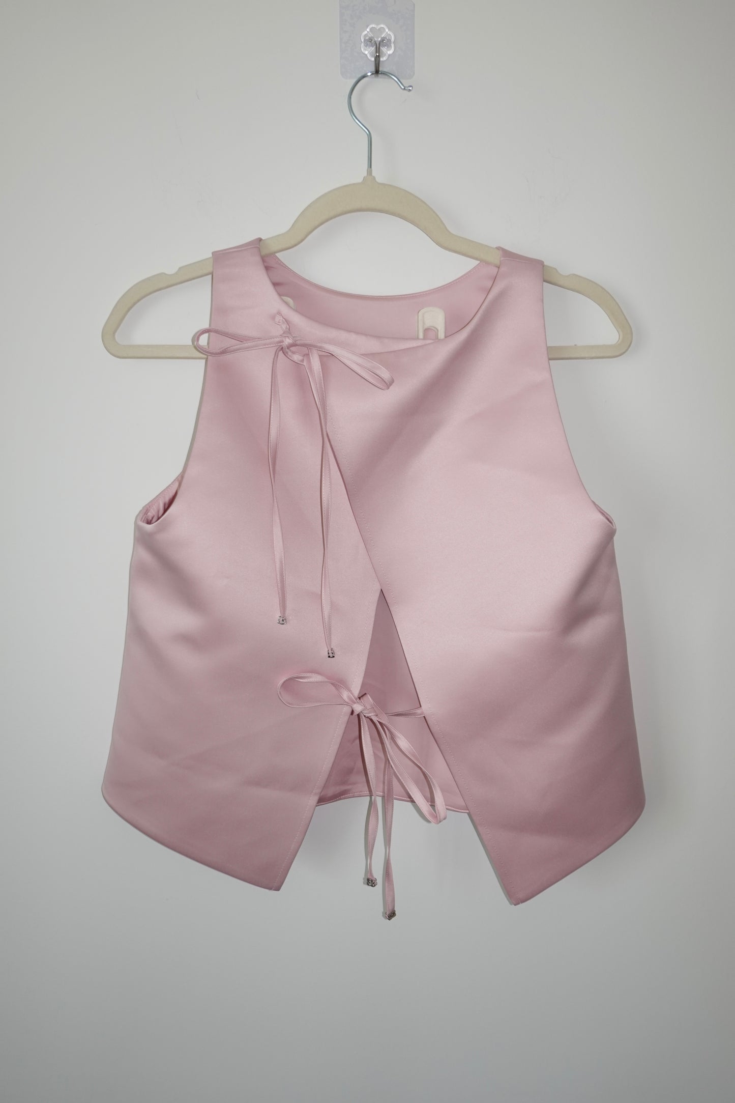 Ganni - Structured Satin Top