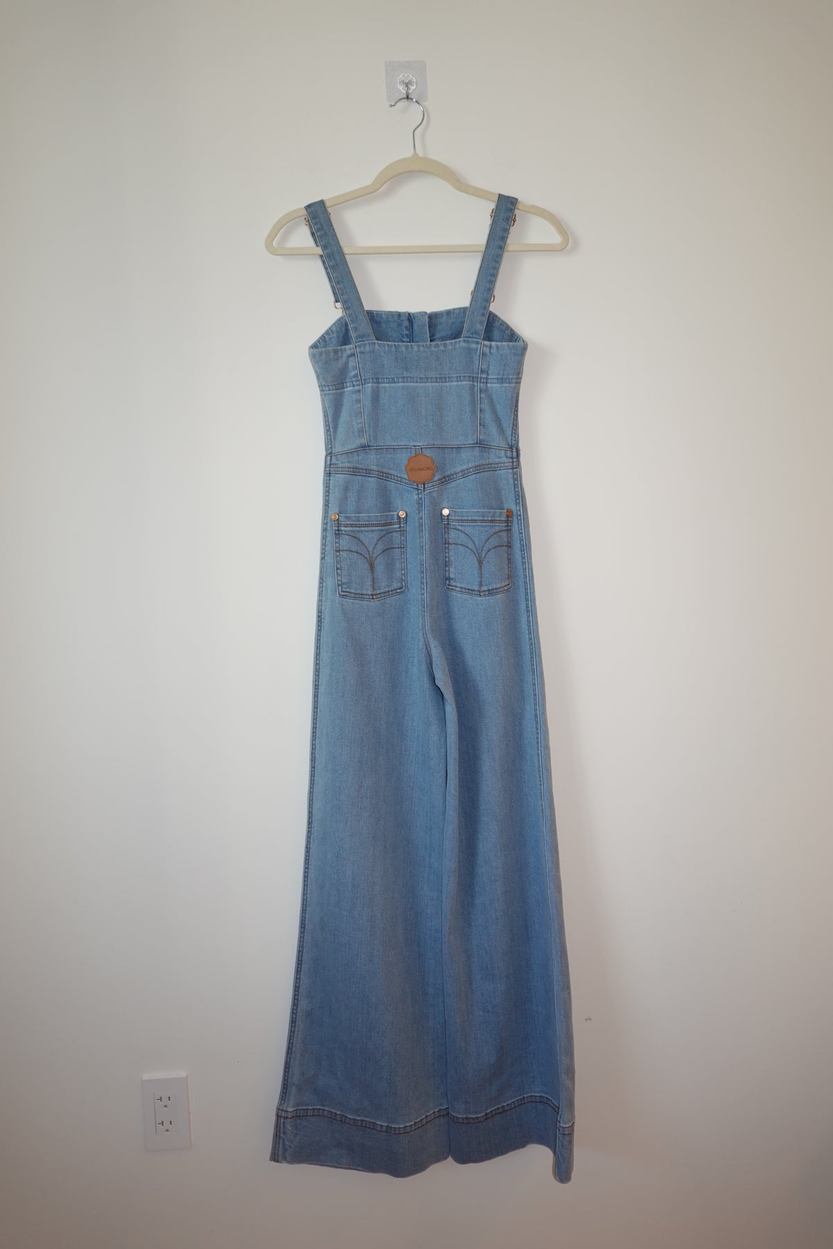 Alice McCall - Denim Bootcut Jumpsuit